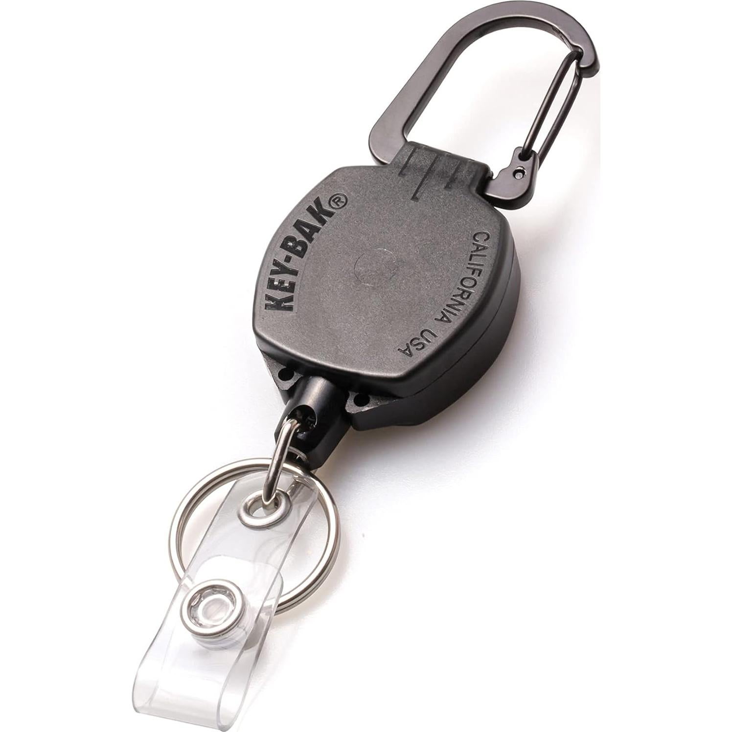 Llavero Retráctil KEY-BAK 0KB1-0A24 con Cordón de Kevlar 61 cm