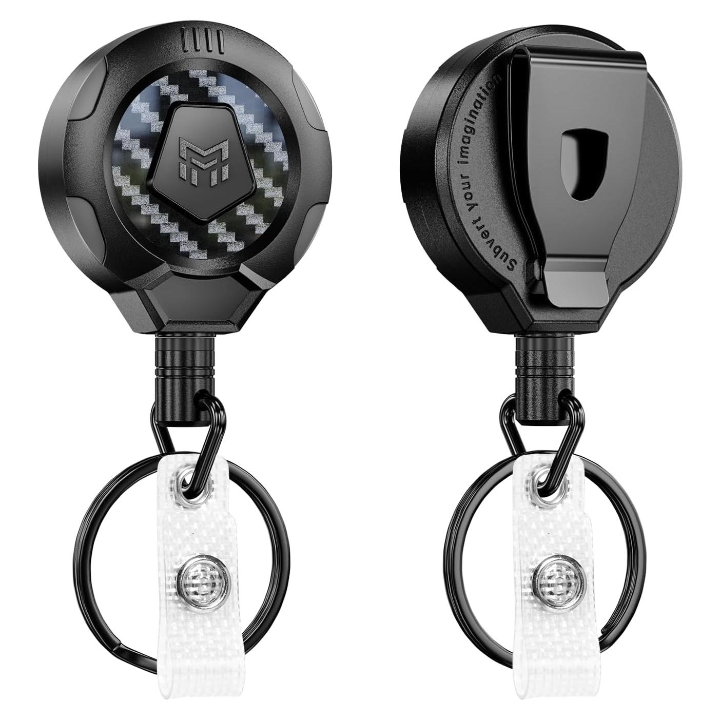 Llavero Retráctil MNGARISTA 2 Pcs Fibra Carbono 80 cm 0.28 kg