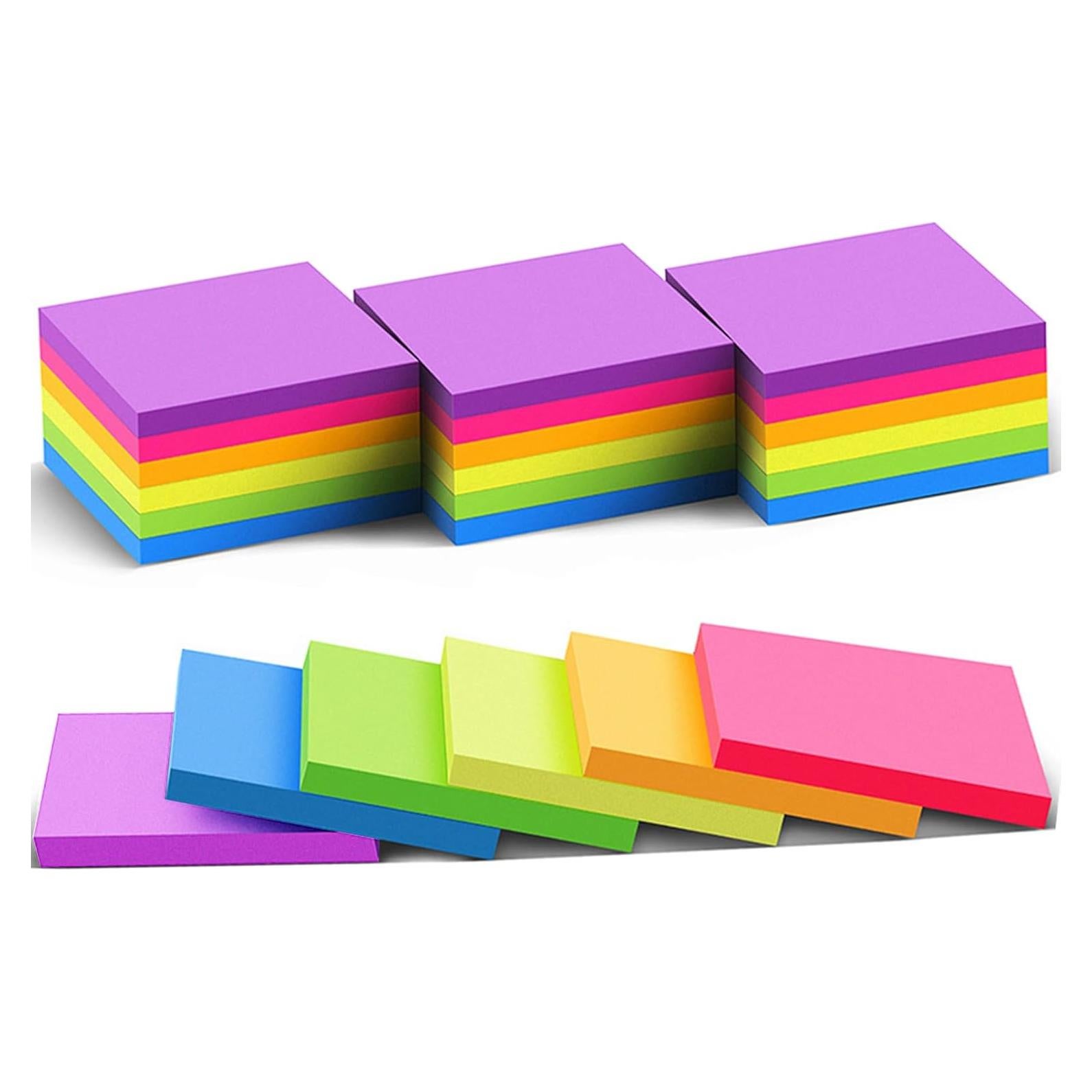 Notas Adhesivas Vanpad 3x3" Coloridas Paquete de 24 Pads