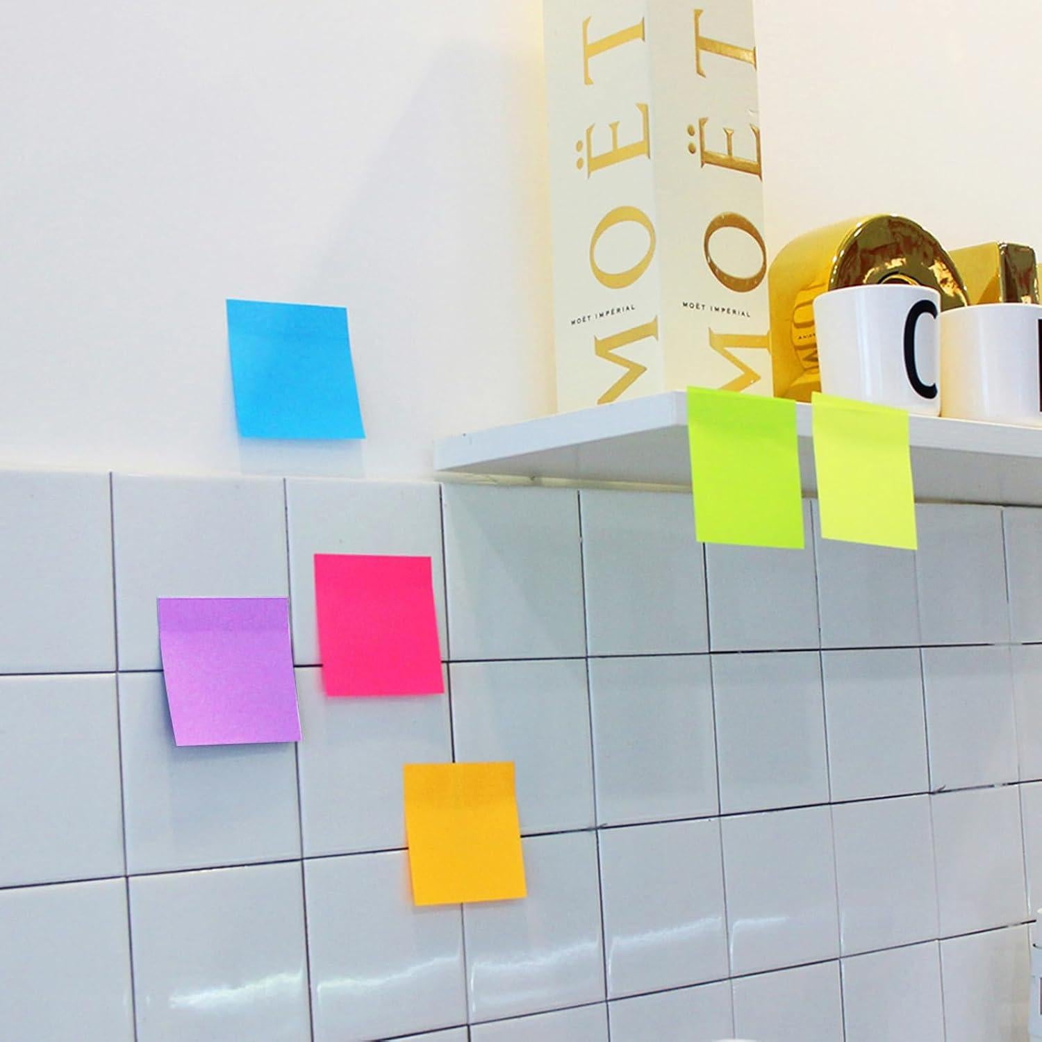 Notas Adhesivas Vanpad 3x3" Coloridas Paquete de 24 Pads