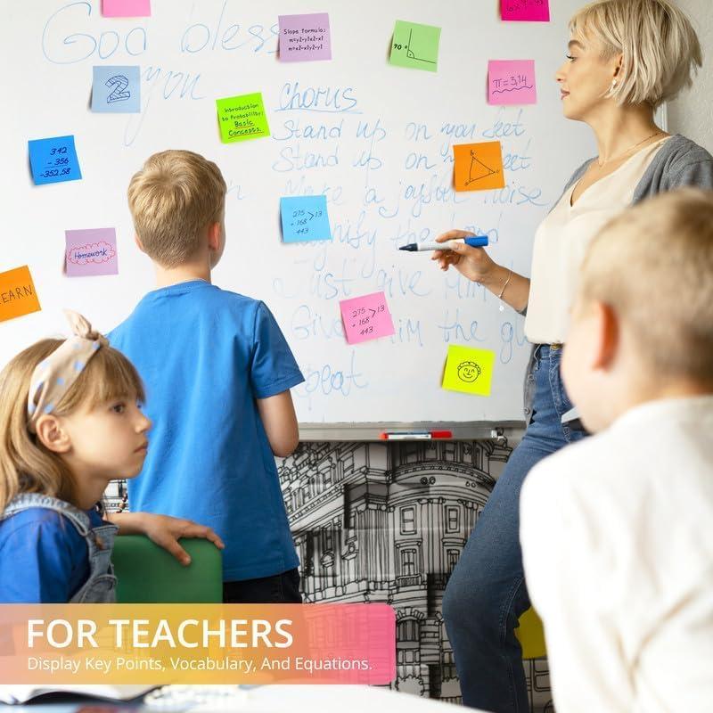 Notas Adhesivas Taja 12 Bloc 7.62x7.62 cm Pastel Suave