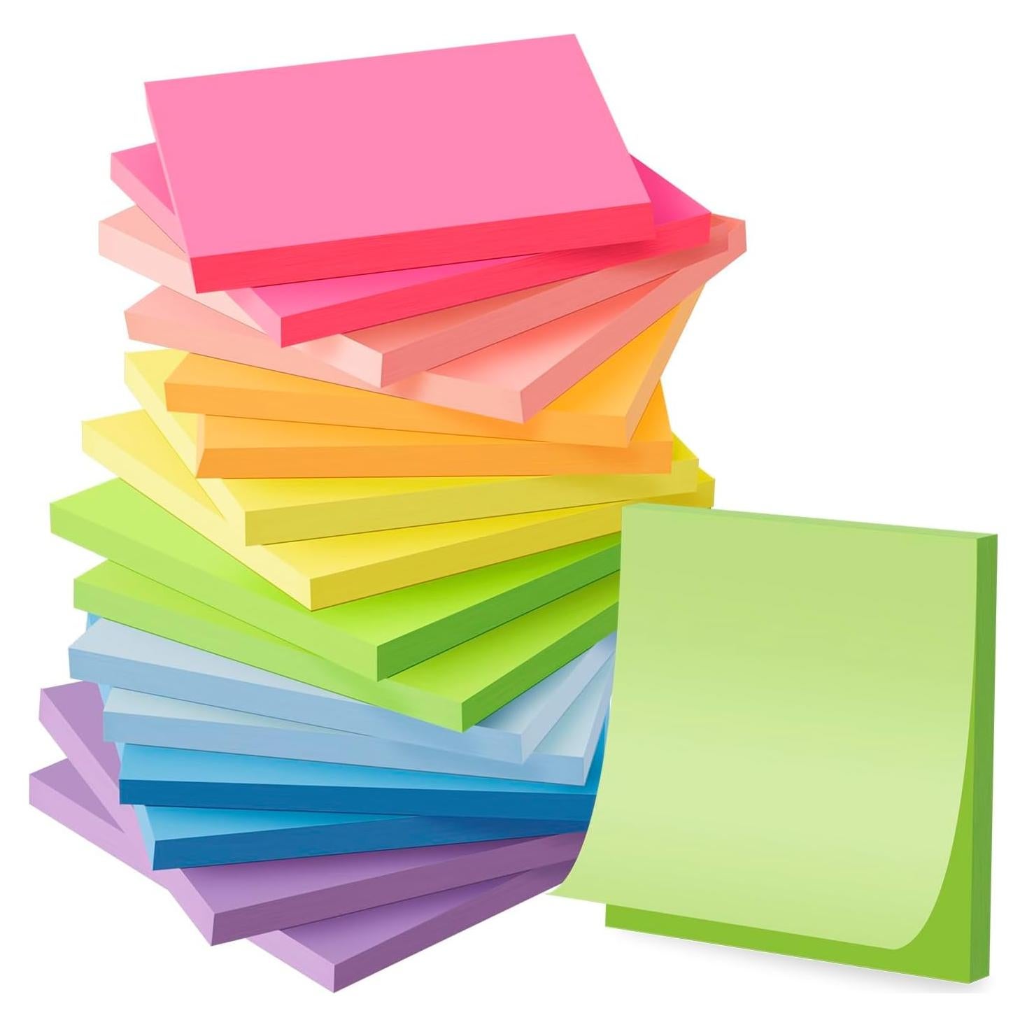 Notas Adhesivas Kozerite 3x3 cm - 16 Colores Brillantes