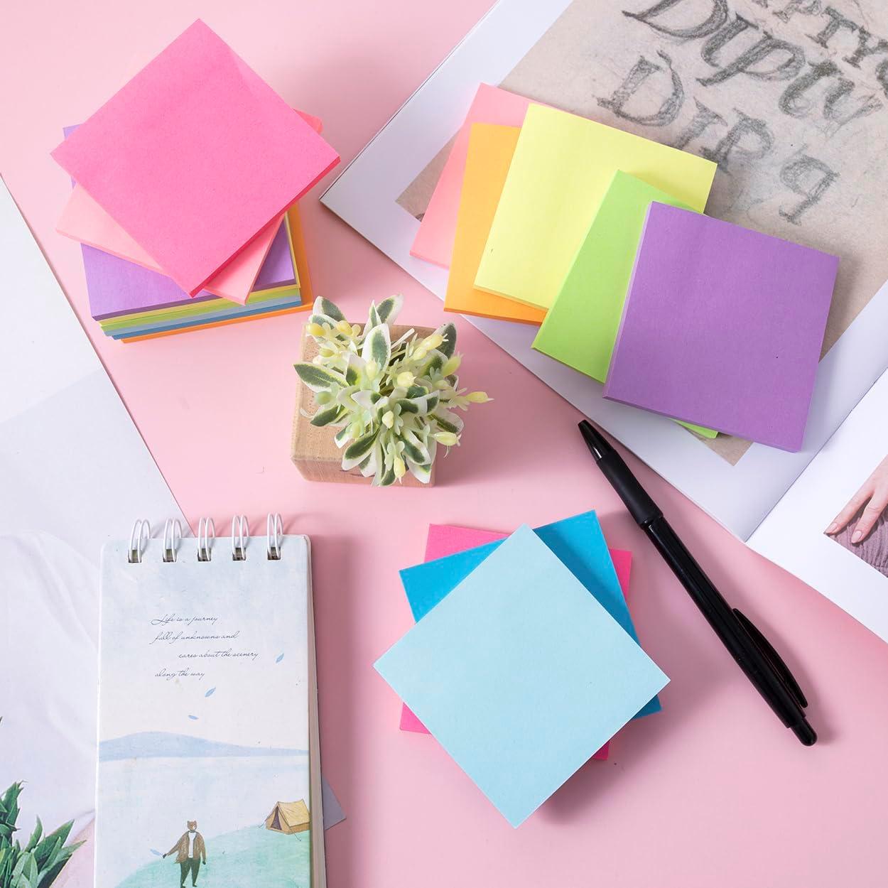 Notas Adhesivas Kozerite 3x3 cm - 16 Colores Brillantes