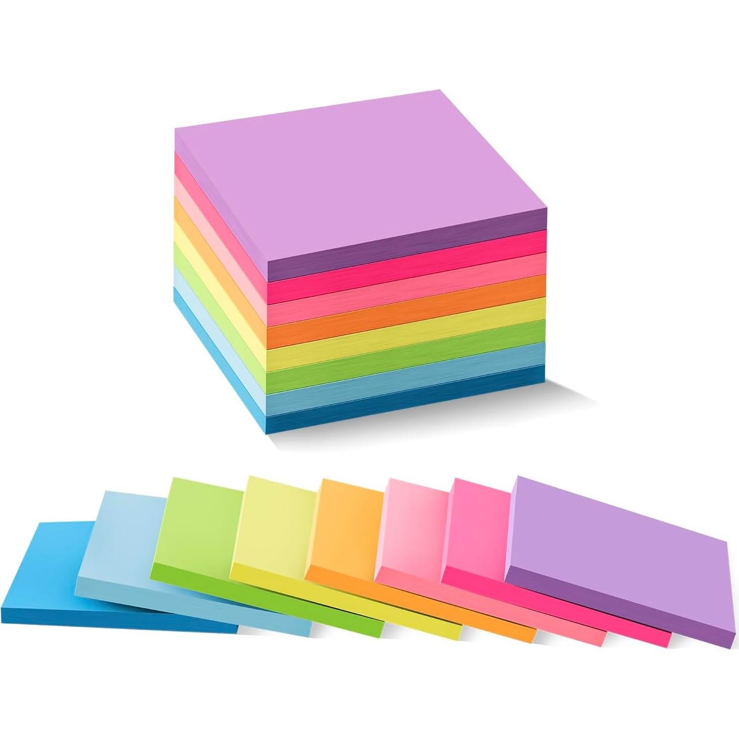 Notas Adhesivas Kozerite 3x3 cm - 16 Colores Brillantes