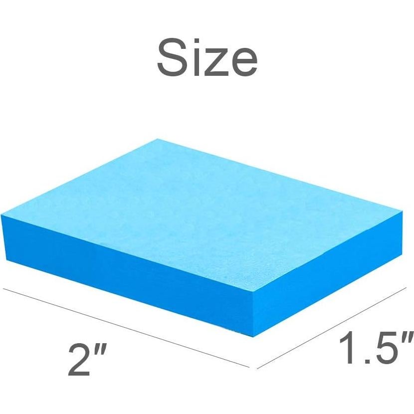 Notas Adhesivas Vanpad 3.81x5.08 cm Colores Brillantes 24 Pzas