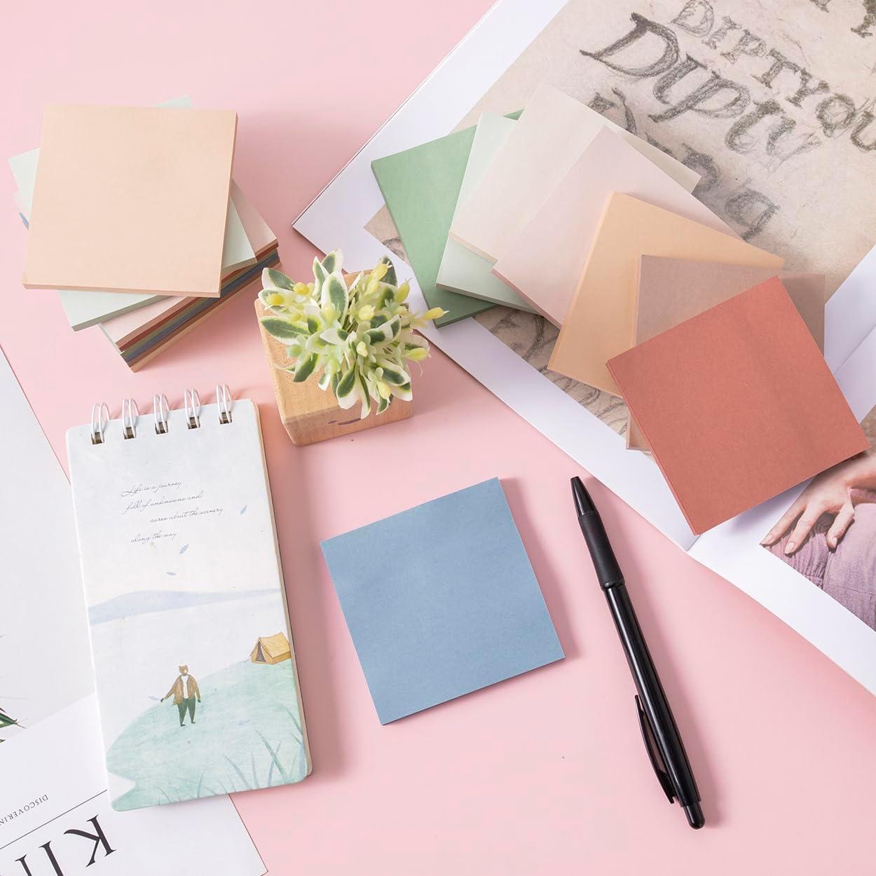 Notas Adhesivas Kozerite 3x3" Vintage 16 Paquete Reciclables