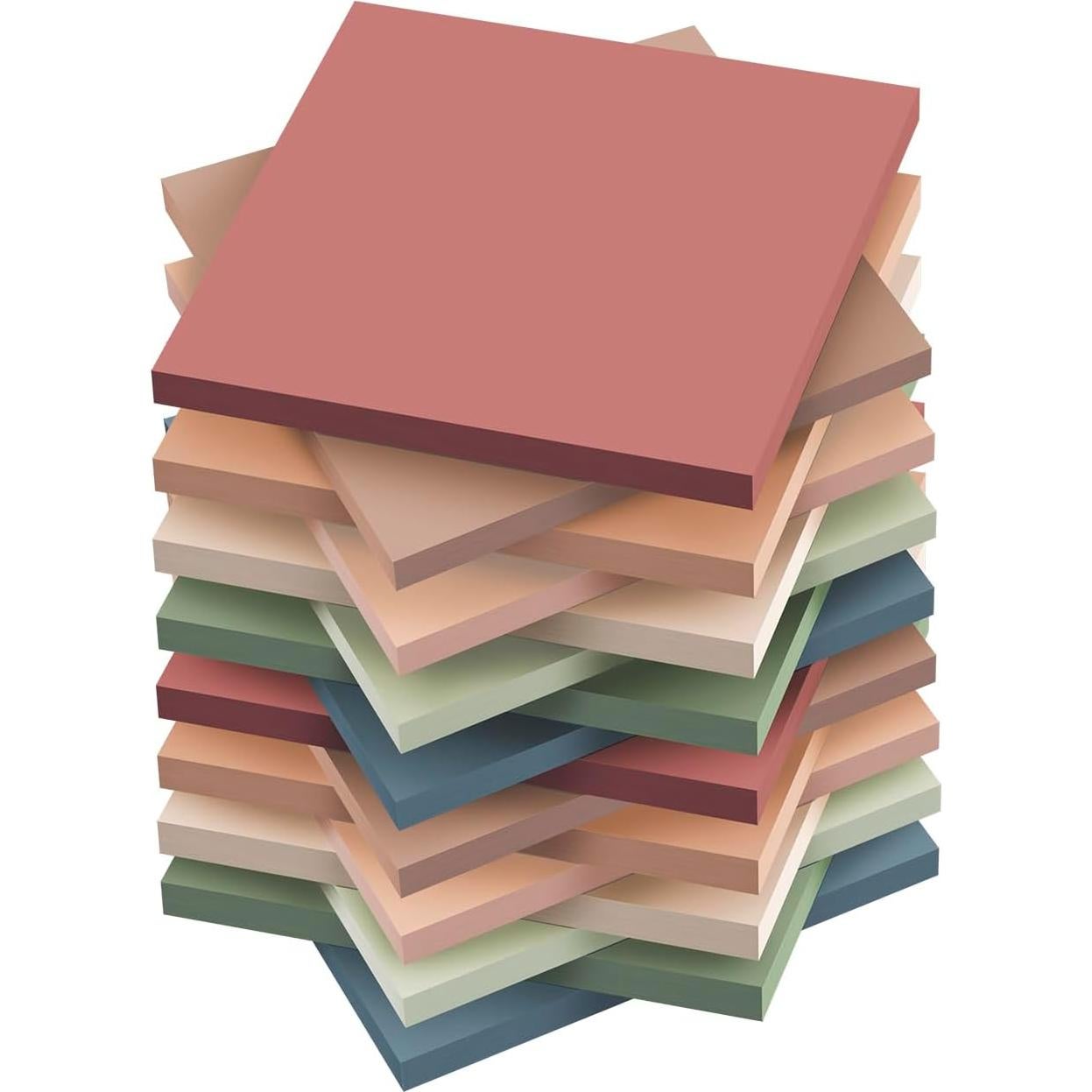 Notas Adhesivas Kozerite 3x3" Vintage 16 Paquete Reciclables