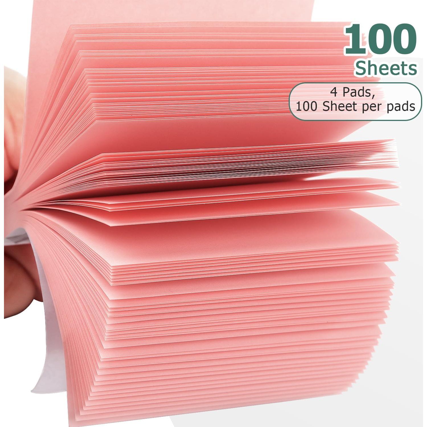 Notas Adhesivas 7.62x7.62 cm Lobo Oriental 4 Paquetes Pastel