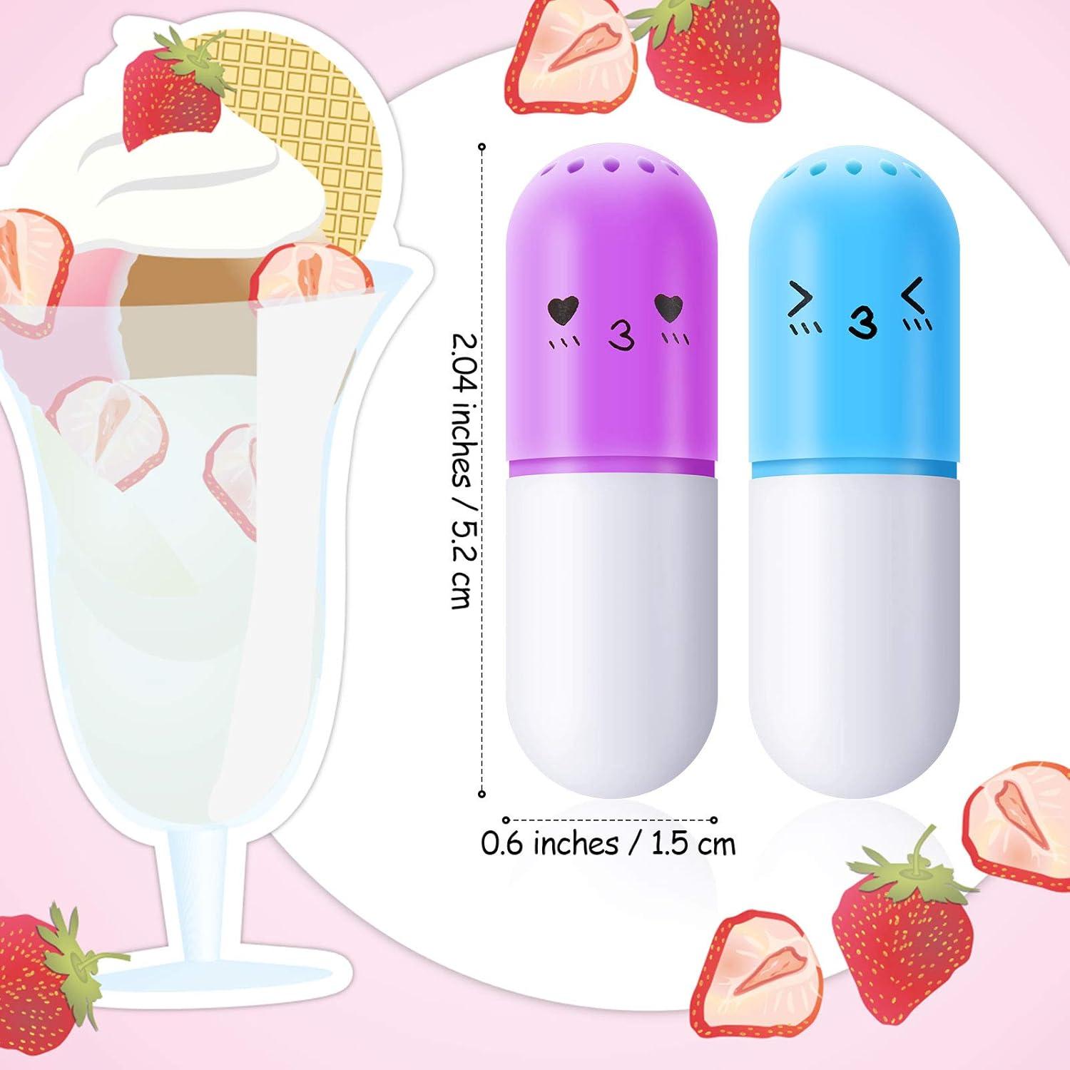 Bolígrafos Mini Kawaii Zonon 12 Pcs Fluorescentes 5 cm