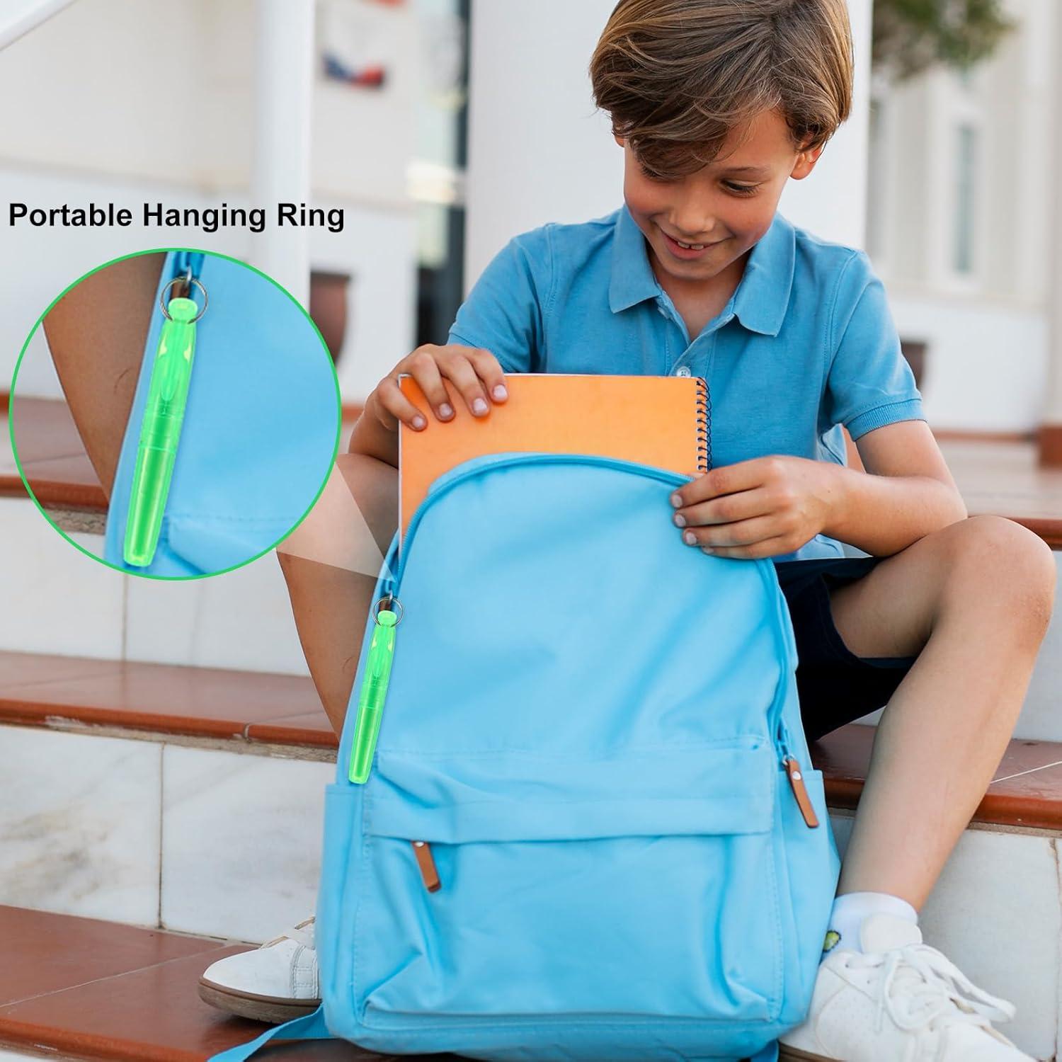 120 Mini Marcadores Fluorescentes Tolare Punta Chisel 8.5cm