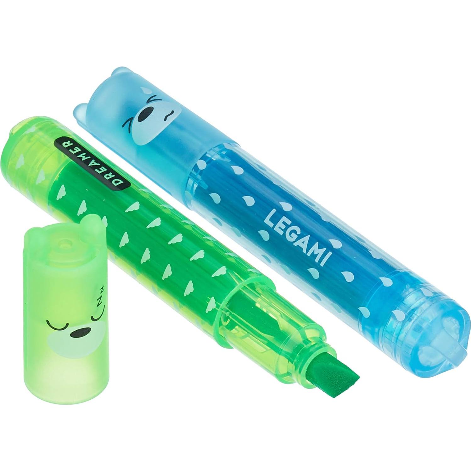 Set de 6 mini resaltadores Legami Estado de Ánimo