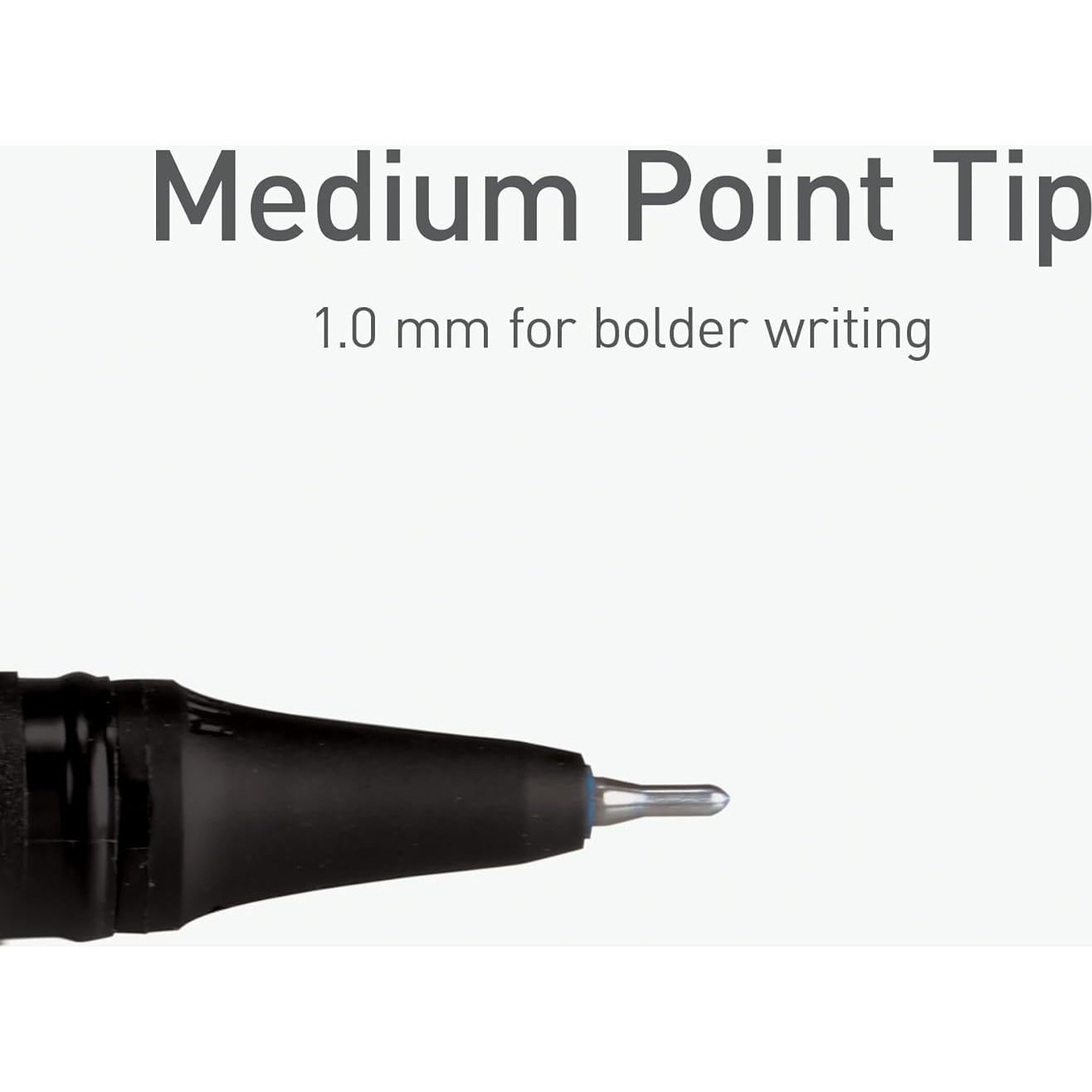 Set de Bolígrafos de Gel Brillantes Pentonic - 10 Colores, Punta 1.0 mm