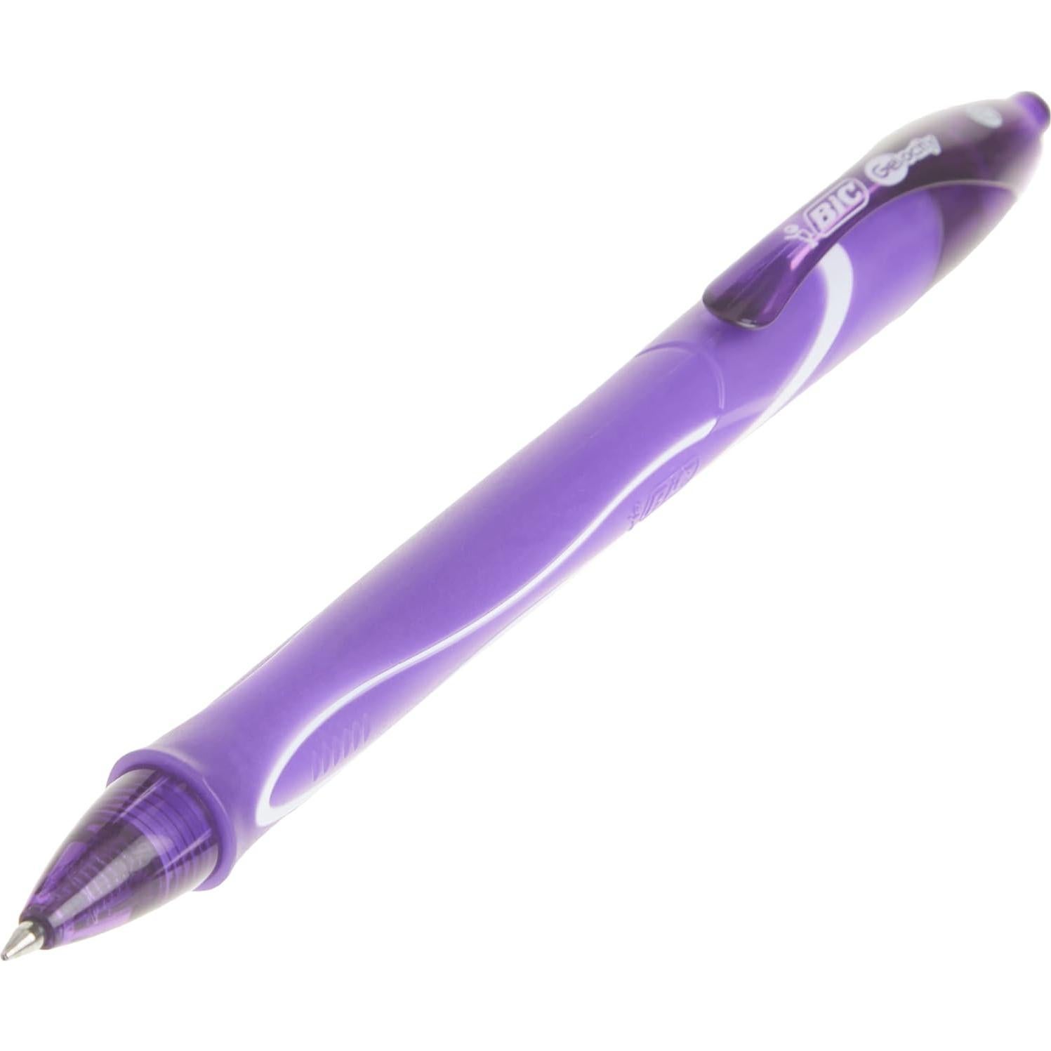 Bolígrafos de Gel BIC Gelocity Rápido Secado 0.7mm - 8 Colores