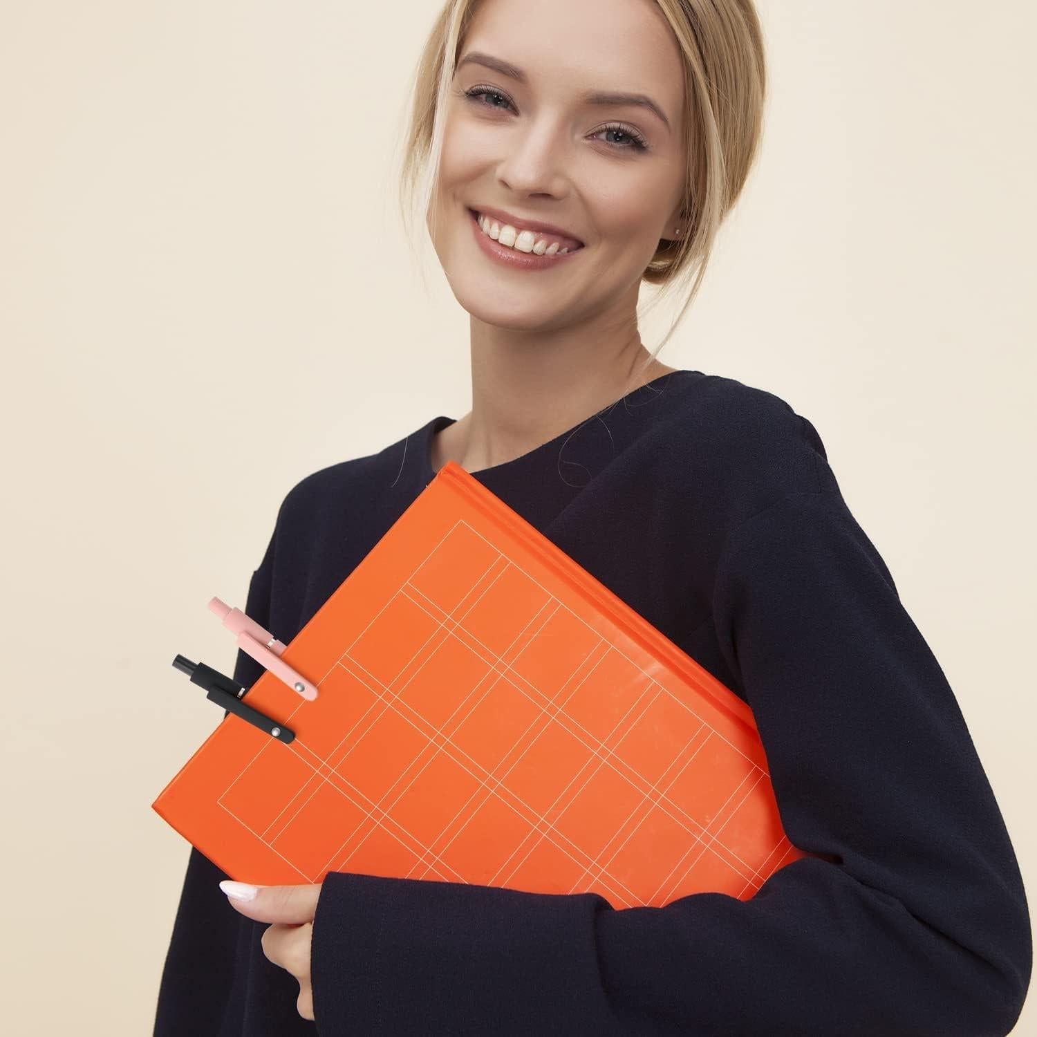 Bolígrafos de Gel LINFANC 6 Pack Punta Fina 0.5mm Tinta Negra