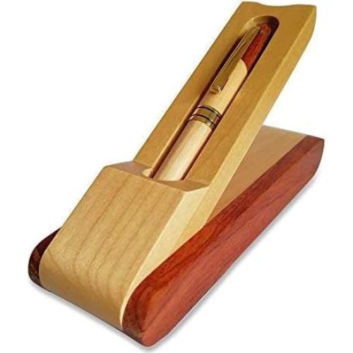 Bolígrafo de Madera Renawe con Estuche y Recambios - 0.7mm