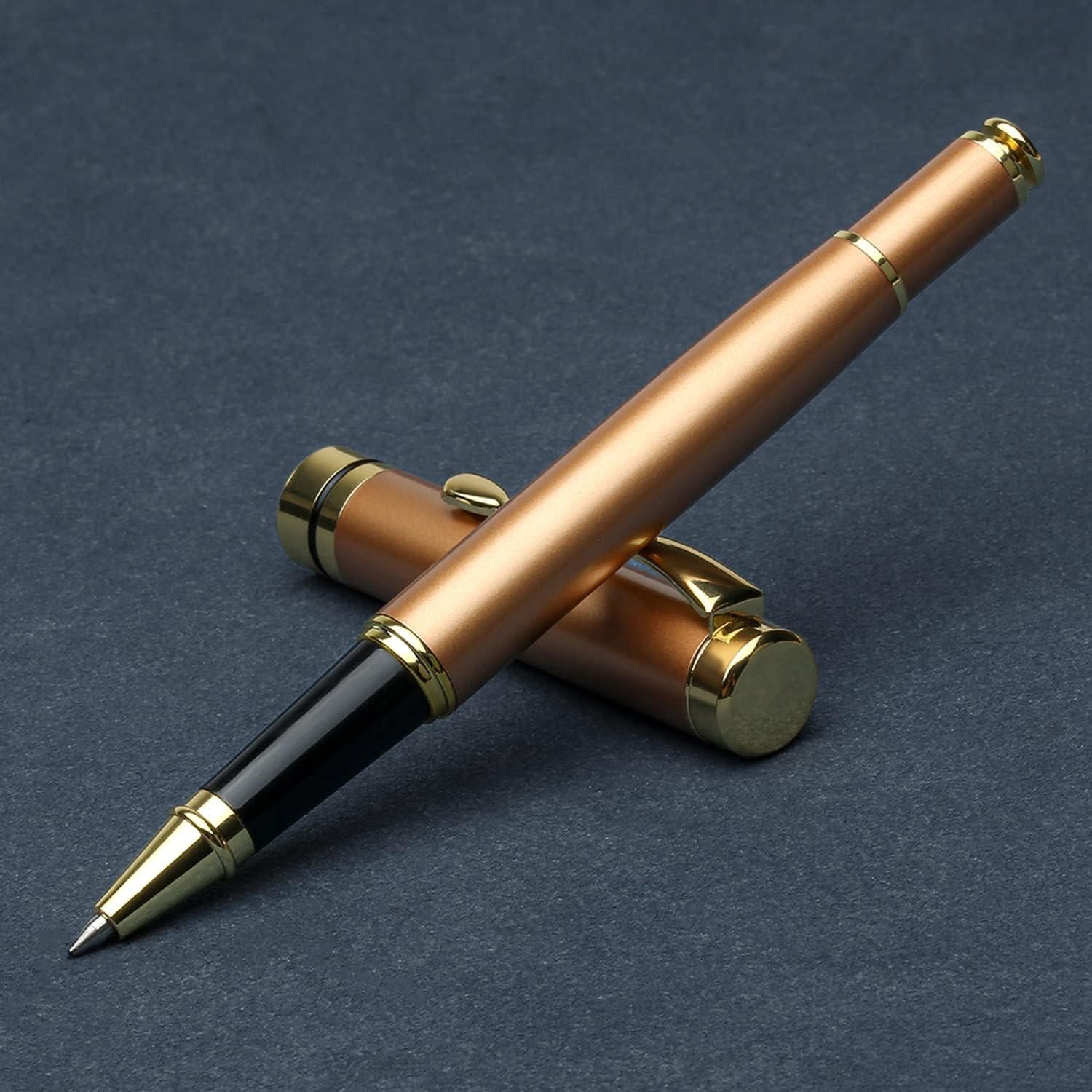 Bolígrafo de lujo YIVONKA Oro Rosa 0.5mm con recargas