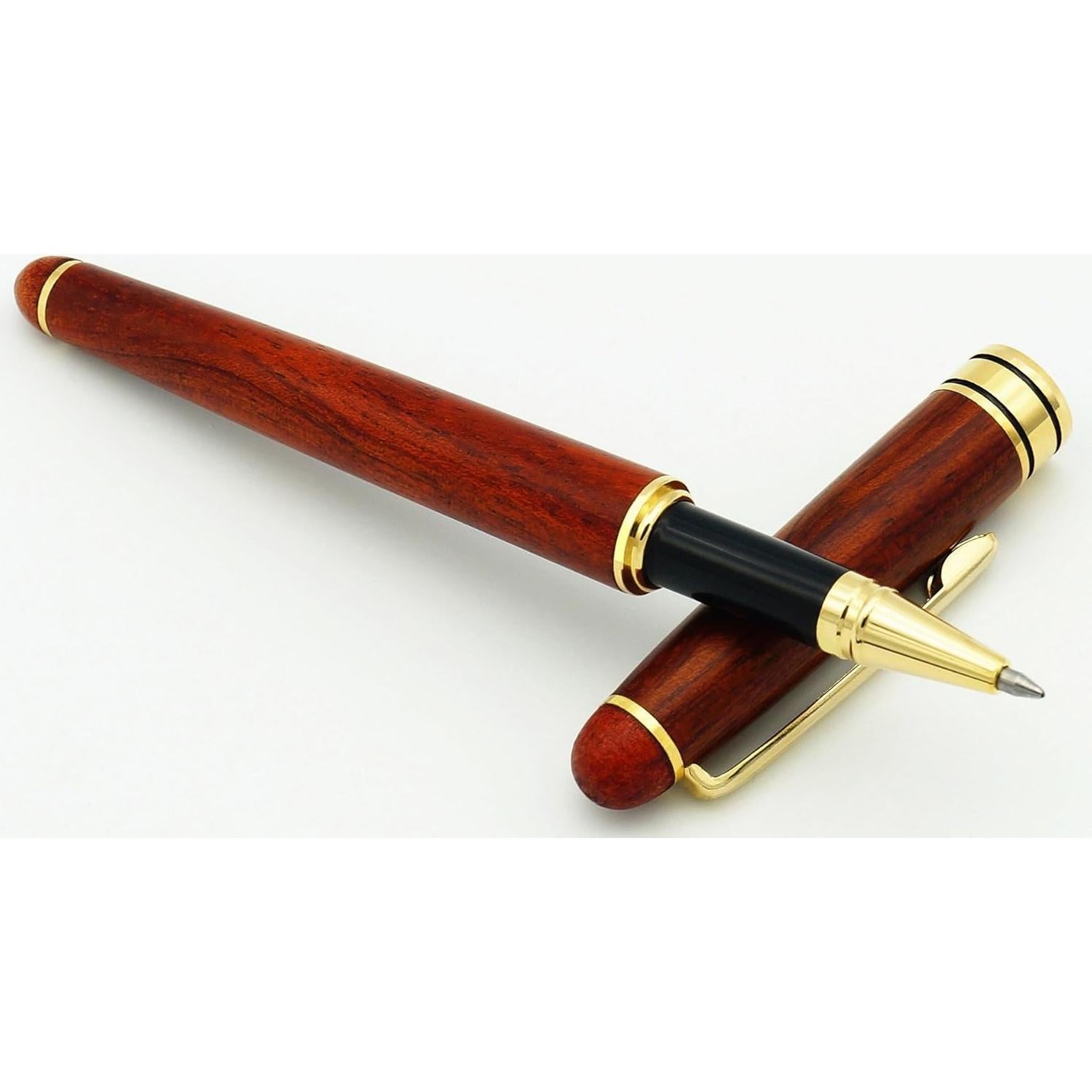 Bolígrafo de Rosa IDEAPOOL con 2 Recargas de Tinta Negra