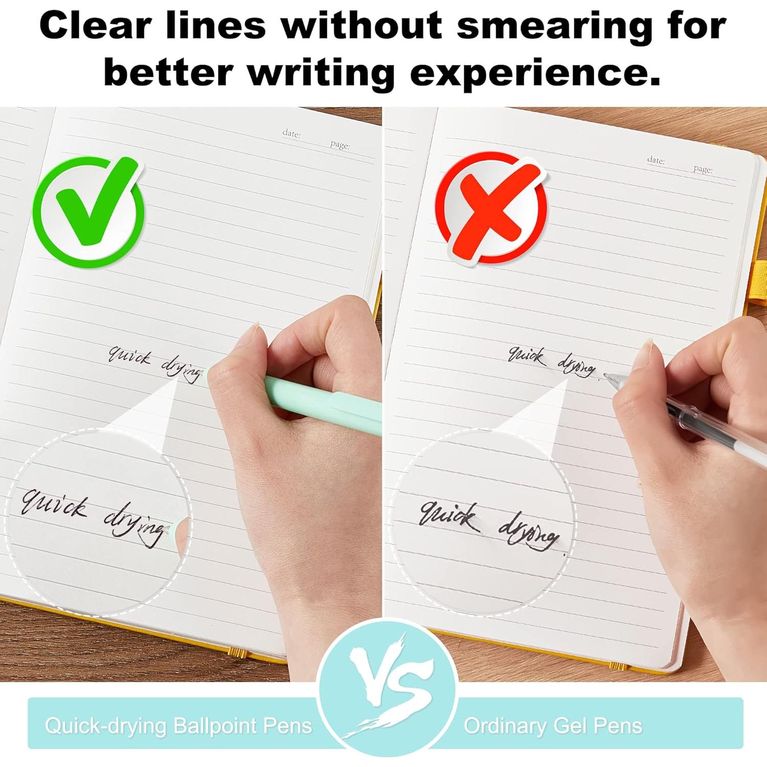 Bolígrafos de Punta de Bola Shuttle Art, 15 Unidades Tinta Negra