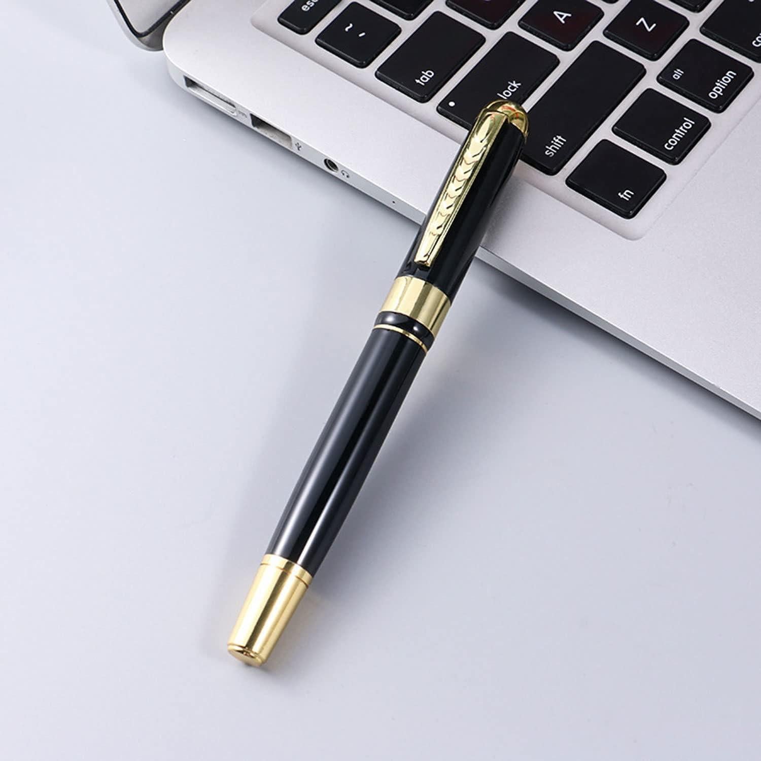 Bolígrafo de Lujo YIVONKA Negro 0.5mm Set Regalo Ejecutivo