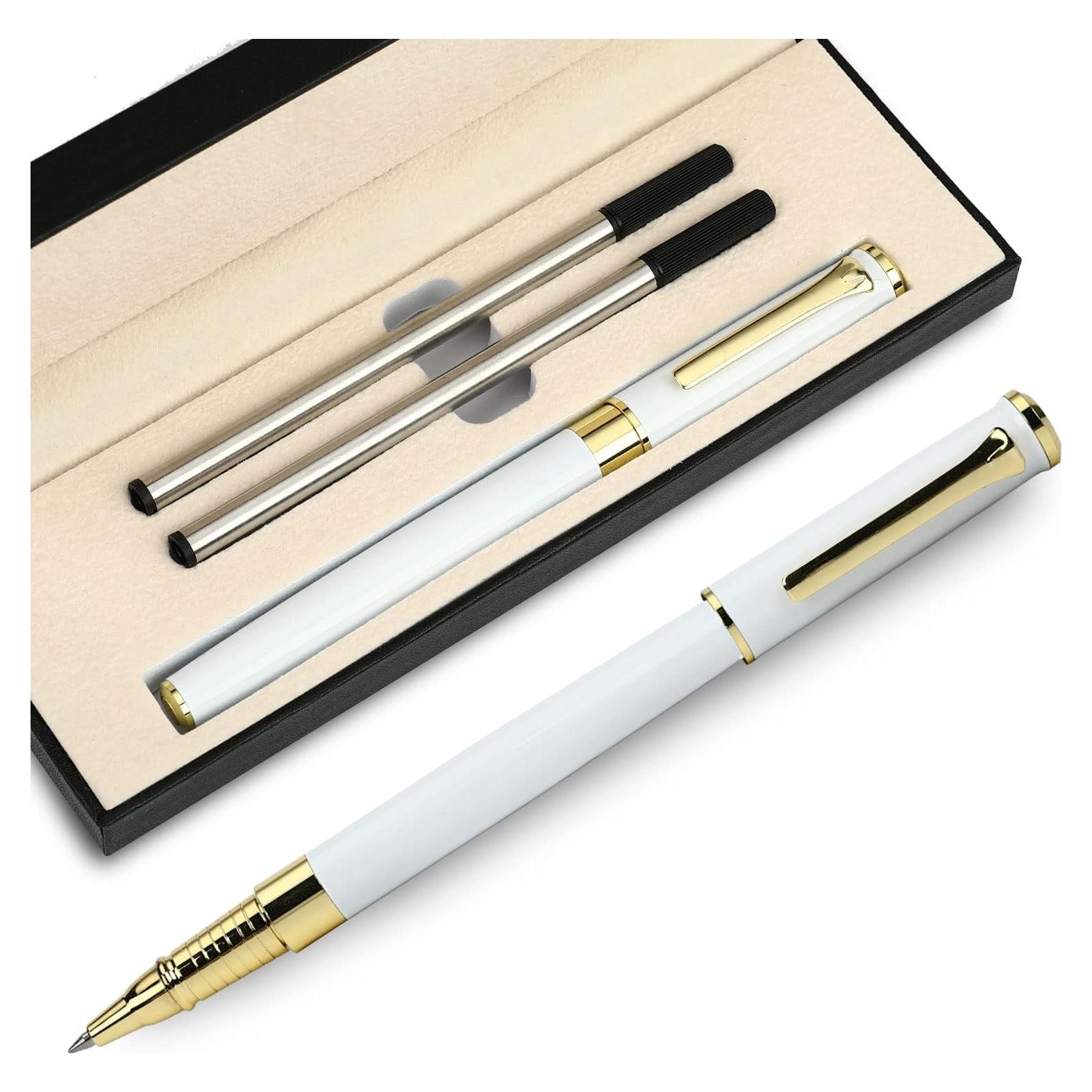 Bolígrafo de Lujo YIVONKA Negro 0.5mm Recarga en Caja Regalo