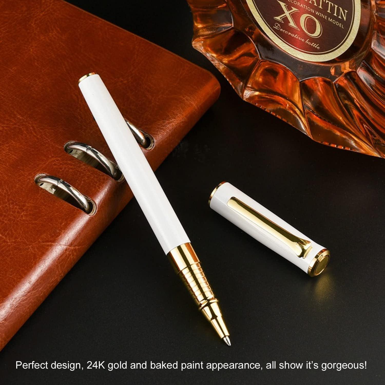 Bolígrafo de Lujo YIVONKA Negro 0.5mm Recarga en Caja Regalo