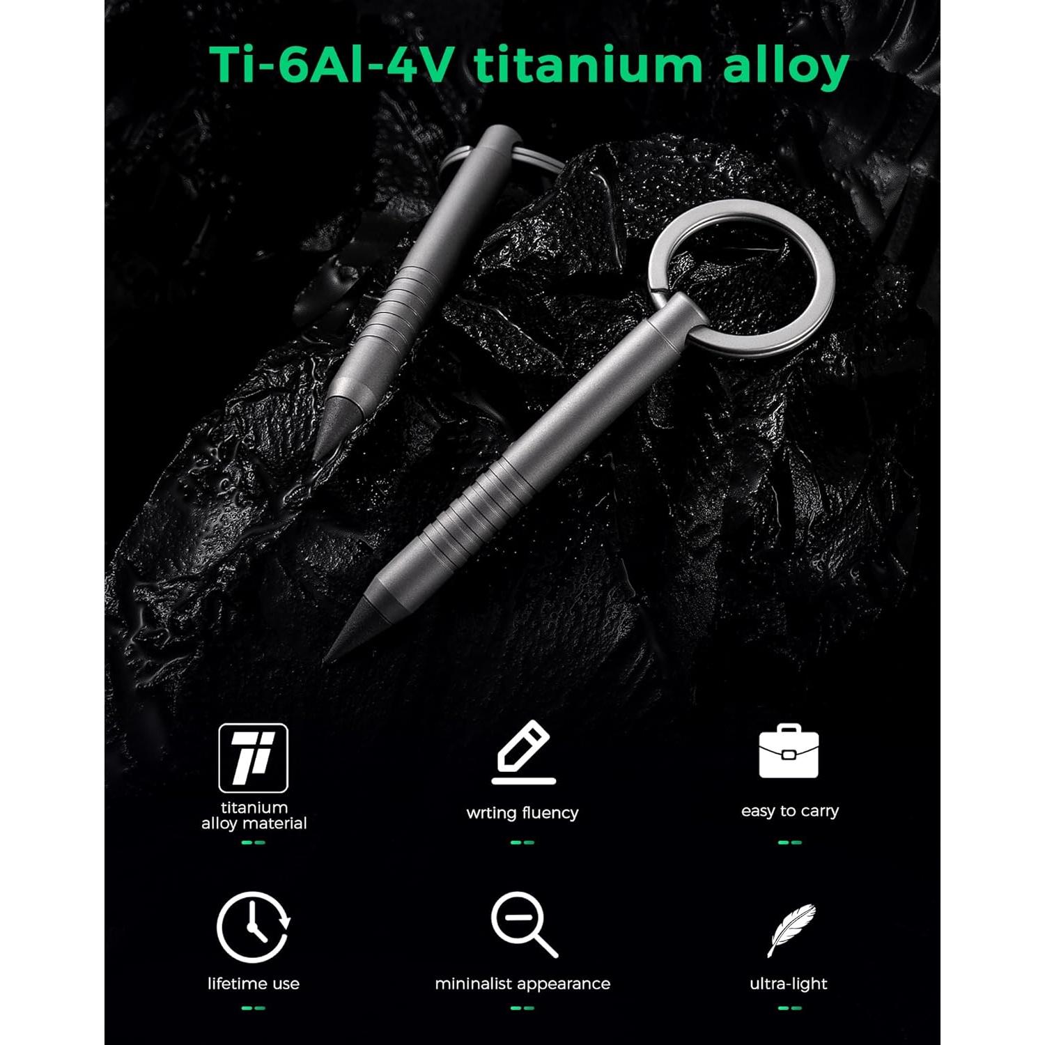 Lápiz Eterno Sin Tinta FEGVE - Titanio Reutilizable Gris