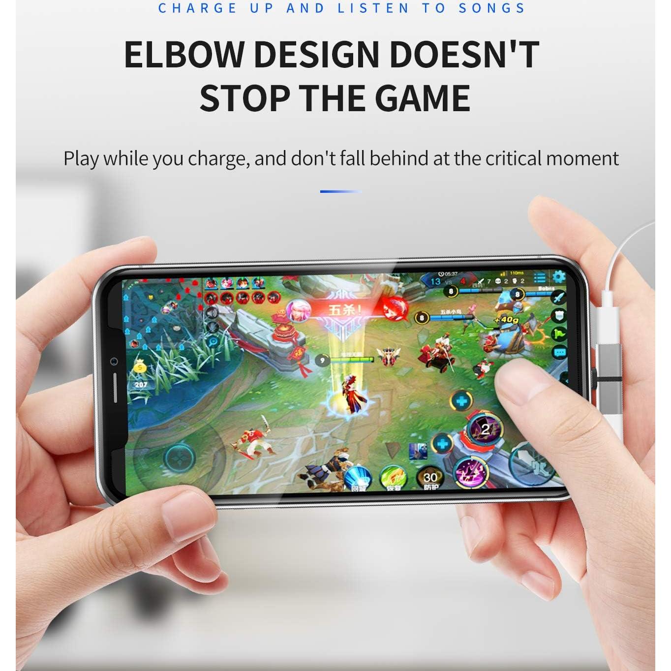 Adaptador Lightning a Audio Zoyuzan 4 en 1 para iPhone