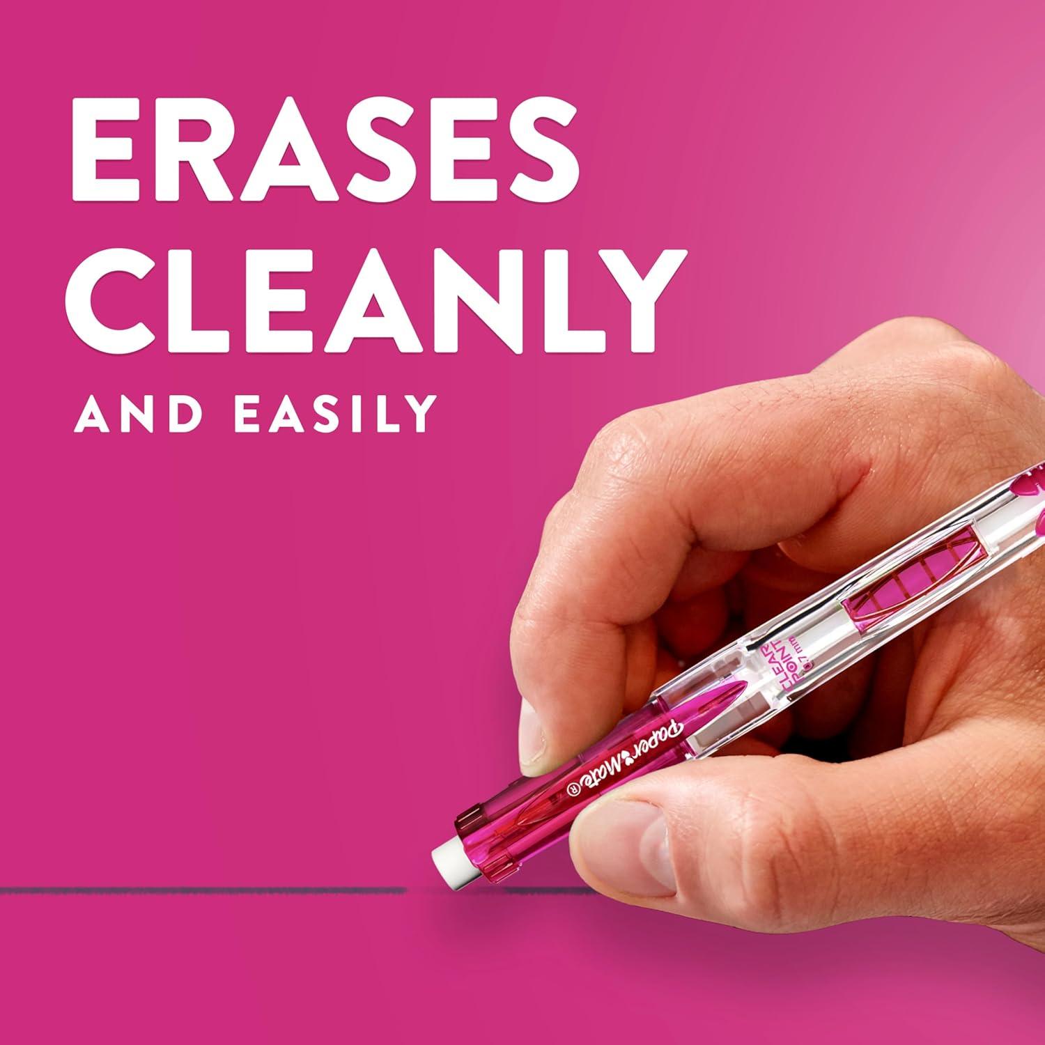 Lápices Mecánicos Paper Mate Clearpoint 0.7mm HB - 2 Piezas