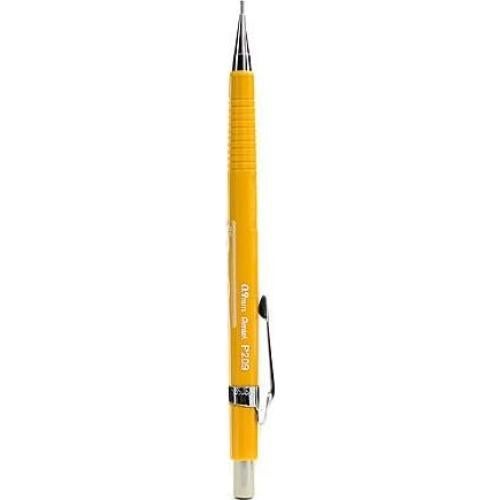 Lápiz de Dibujo Automático Pentel P290C 0.9mm Amarillo 6 Unidades
