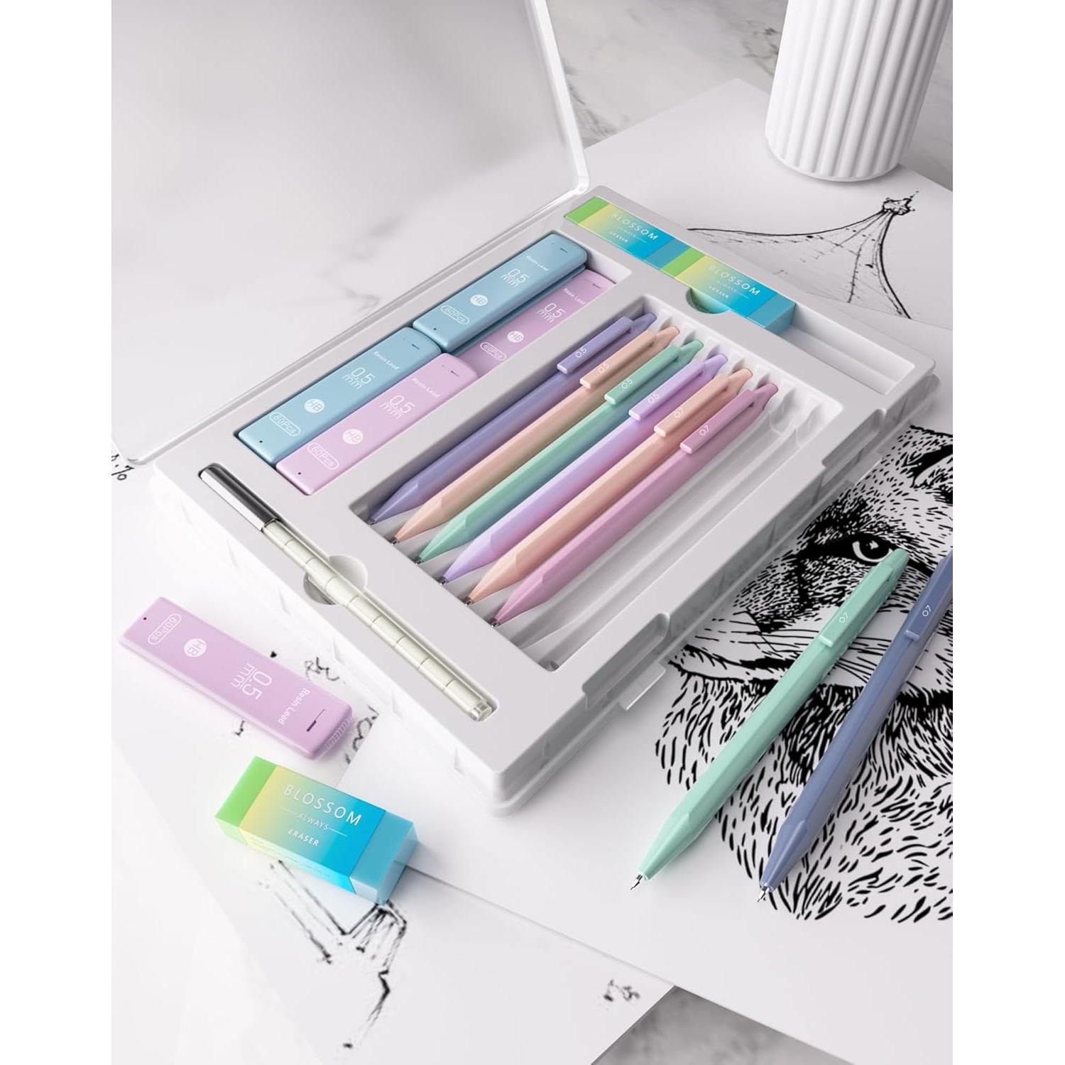 Juego de Lápices Mecánicos Ponditni 20 Piezas 0.5mm 0.7mm