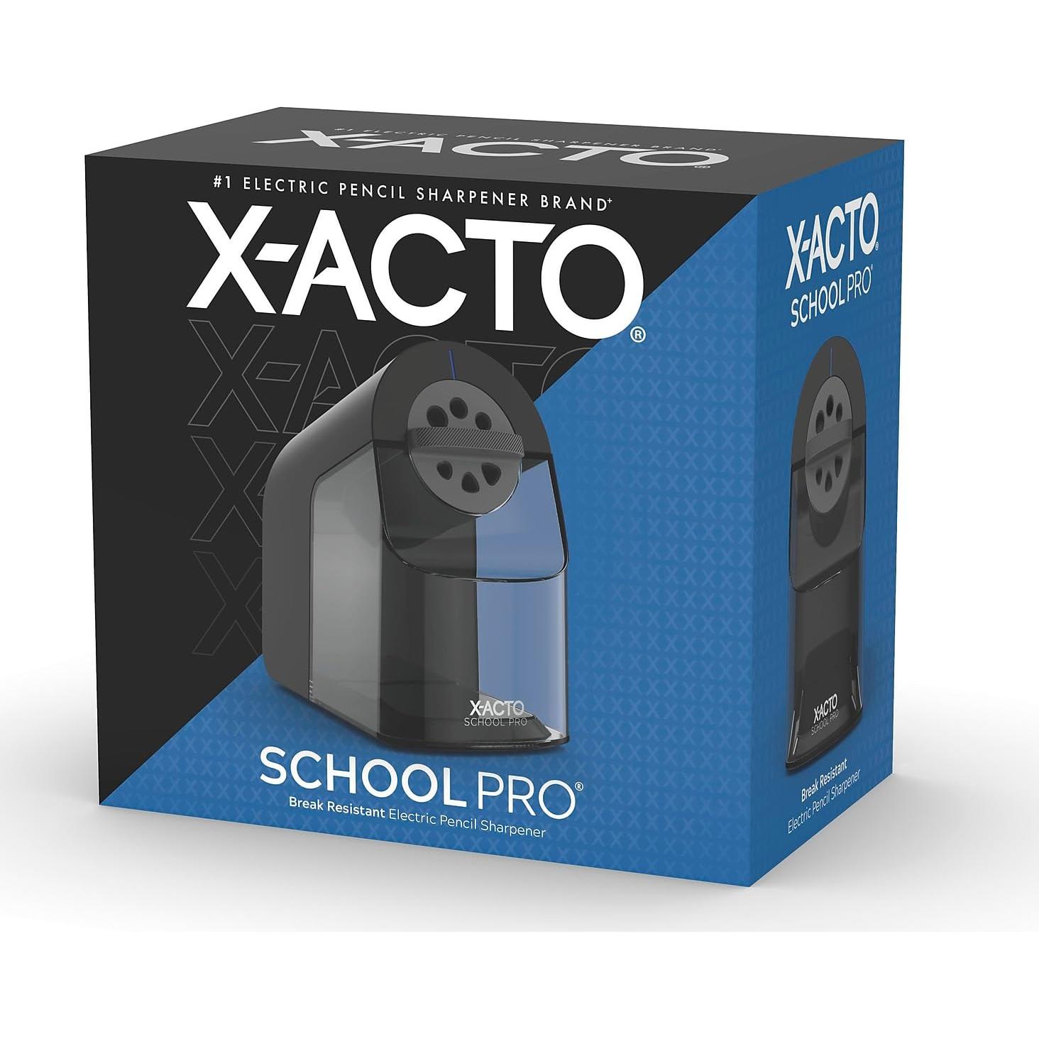 Sacapuntas Eléctrico X-ACTO SchoolPro, Negro, 1 Cuenta
