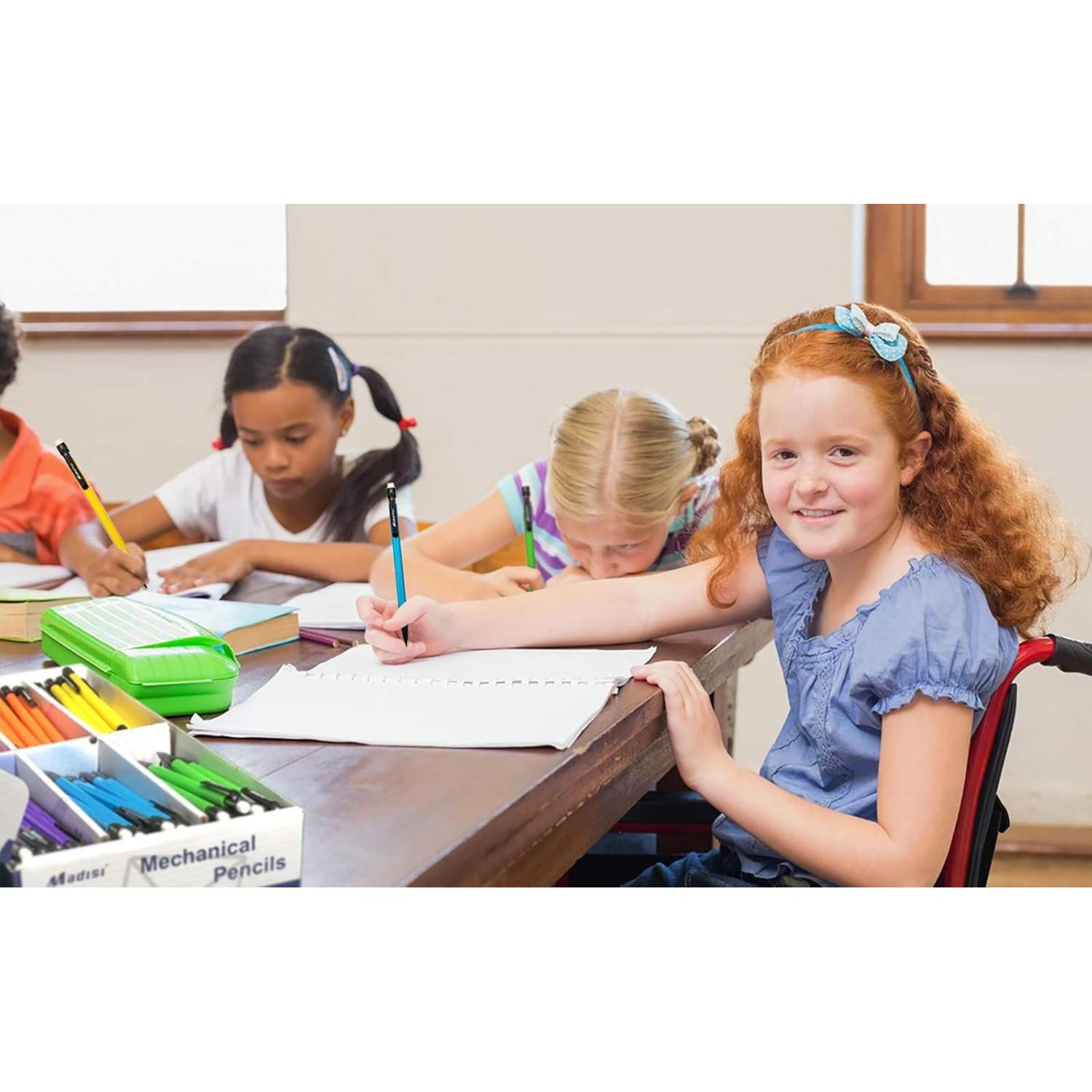 Lápiz Mecánico Madisi 0.7mm HB #2 Paquete 144 Unidades