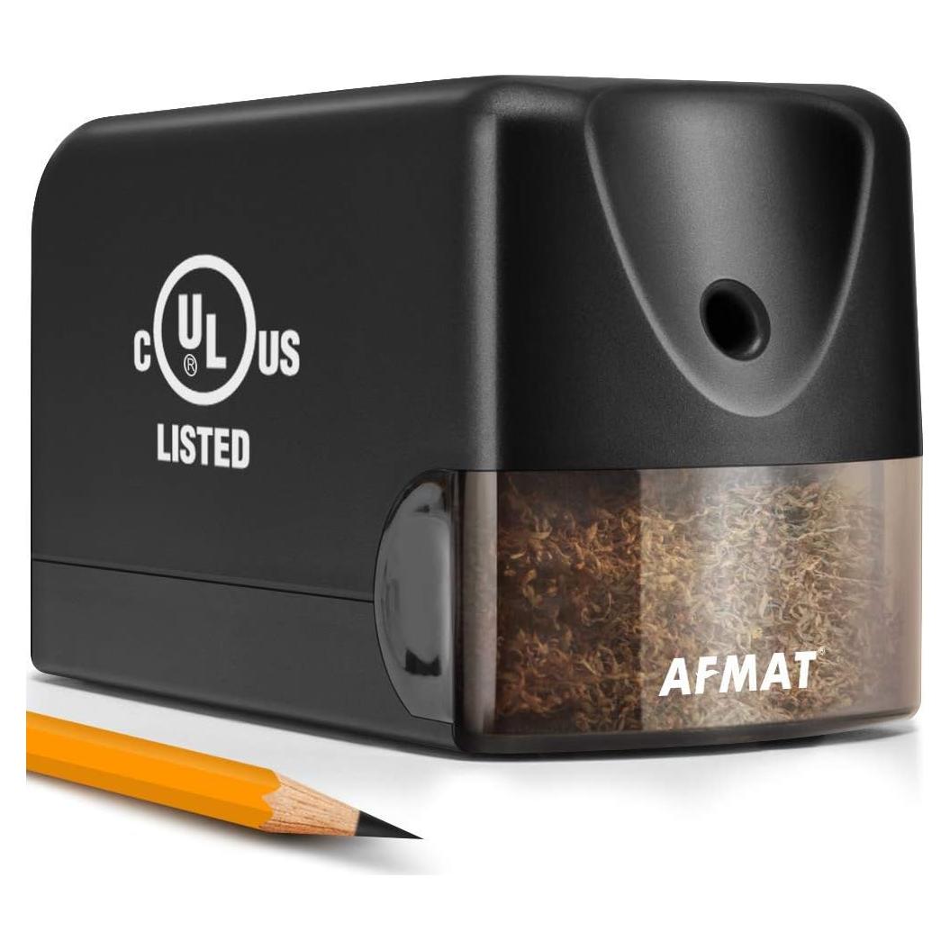 Afilador de Lápices Eléctrico AFMAT S230 Industrial 1.21kg