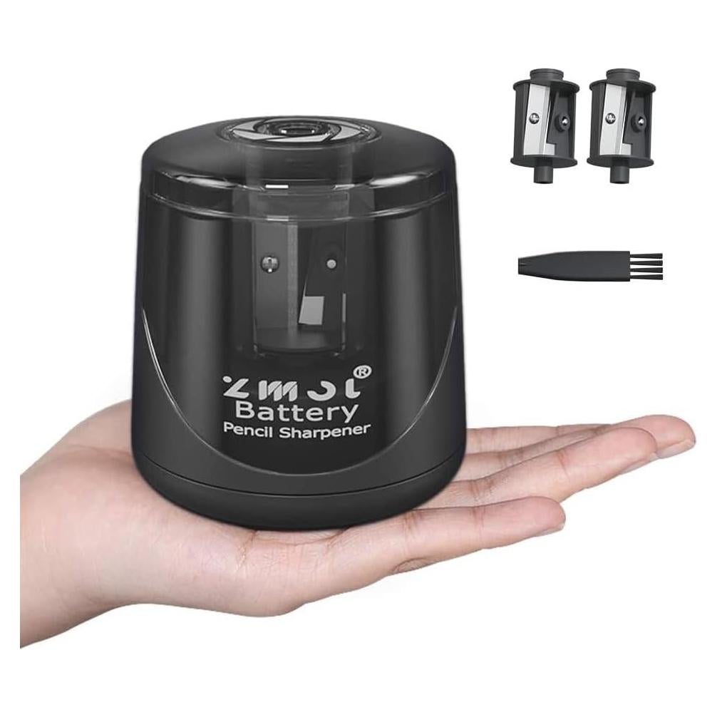 Sacapuntas Eléctrico a Batería Zmol, Afilado Rápido 6-8mm