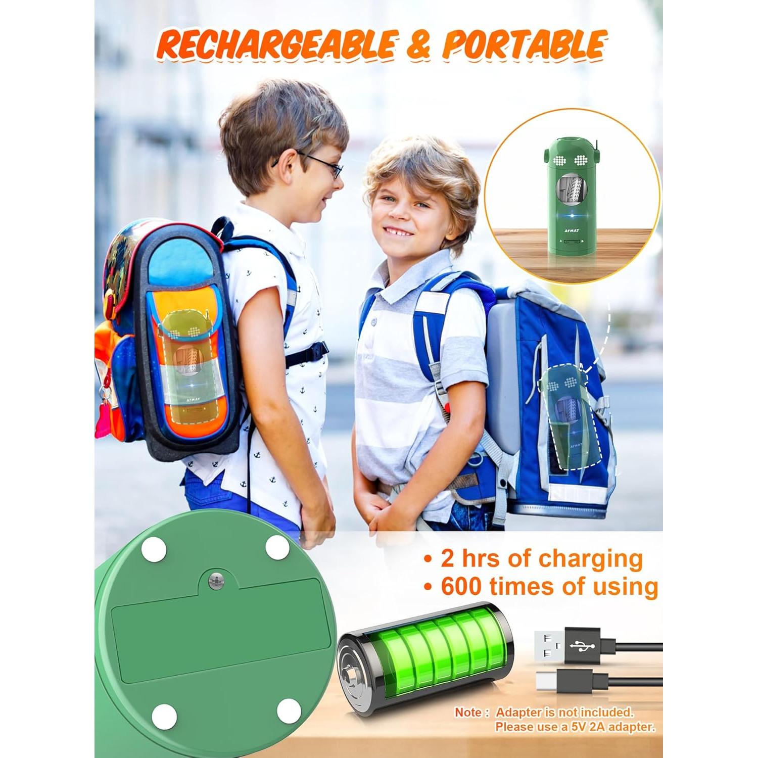 Sacapuntas Eléctrico Automático AFMAT Verde 7-11.5mm