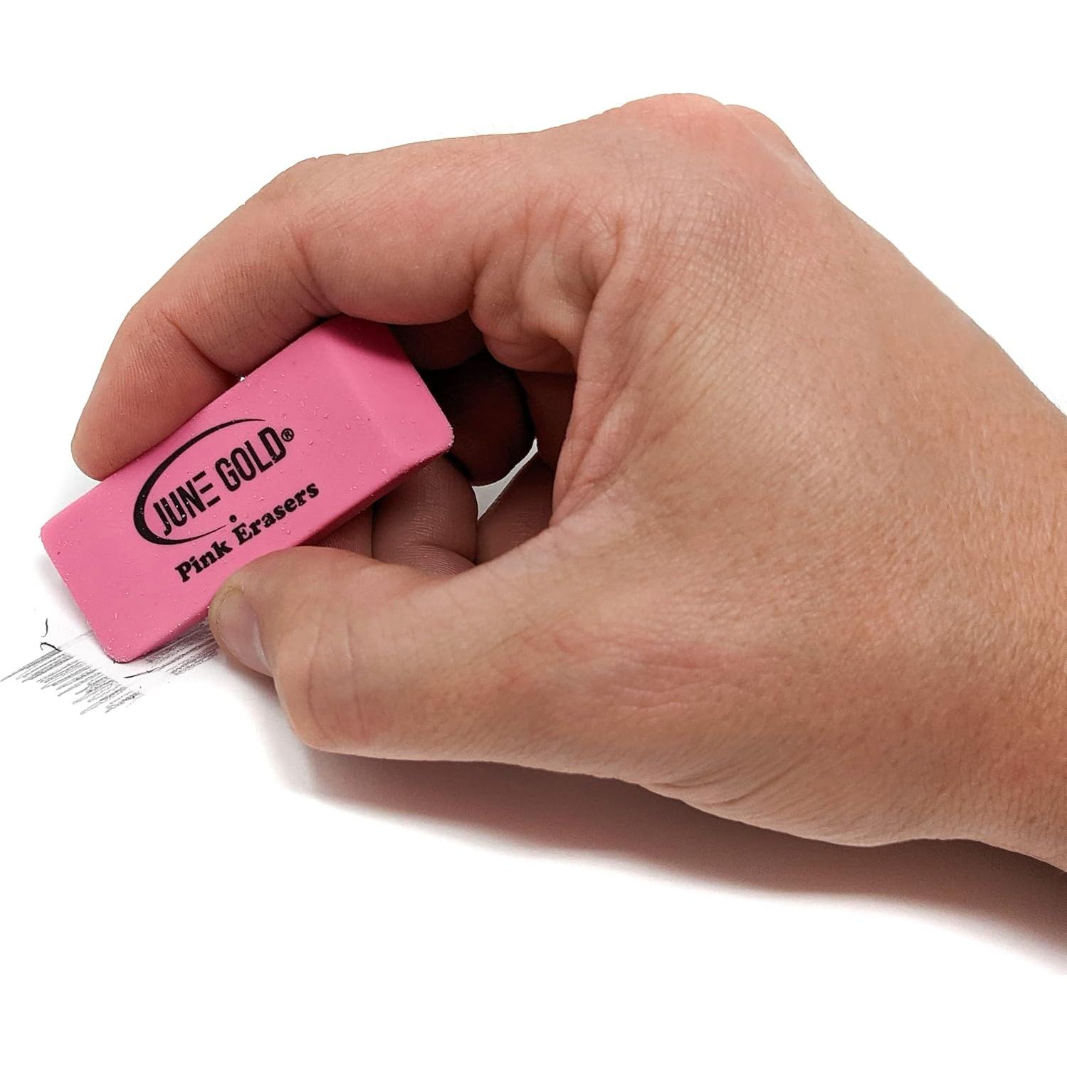 Conjunto de Gomas de Borrar de Arte June Gold - 15 Piezas