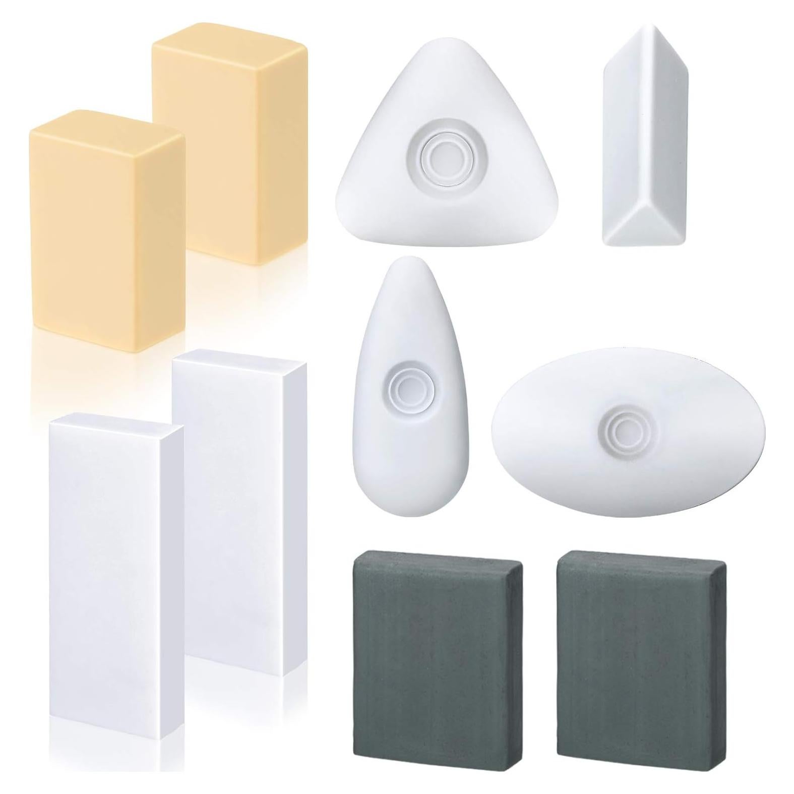 Juego de 10 Borradores Artísticos Outus - Espuma y Amasados