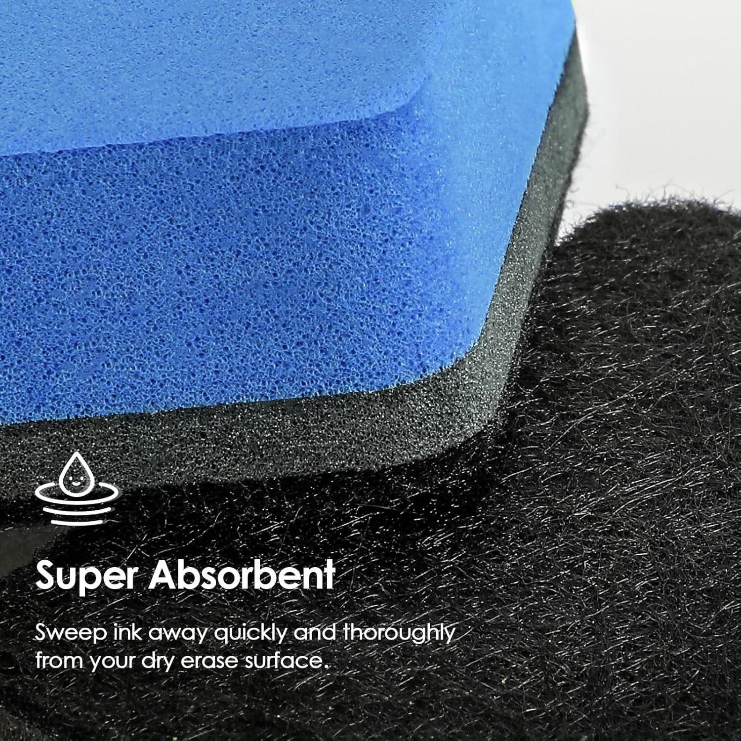 Borradores Magnéticos de Pizarra Blanca MaxGear - Paquete 36