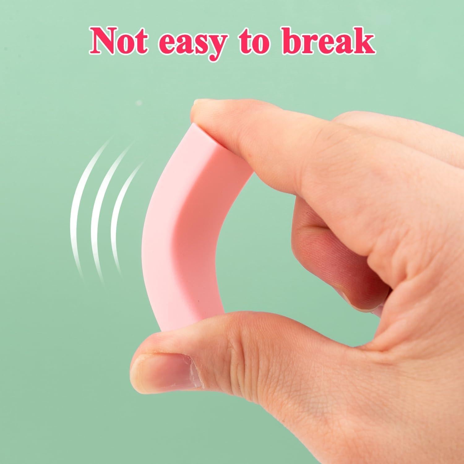 M&G Gomas de Borrar Retráctiles Rosa - Paquete 4+1, PVC