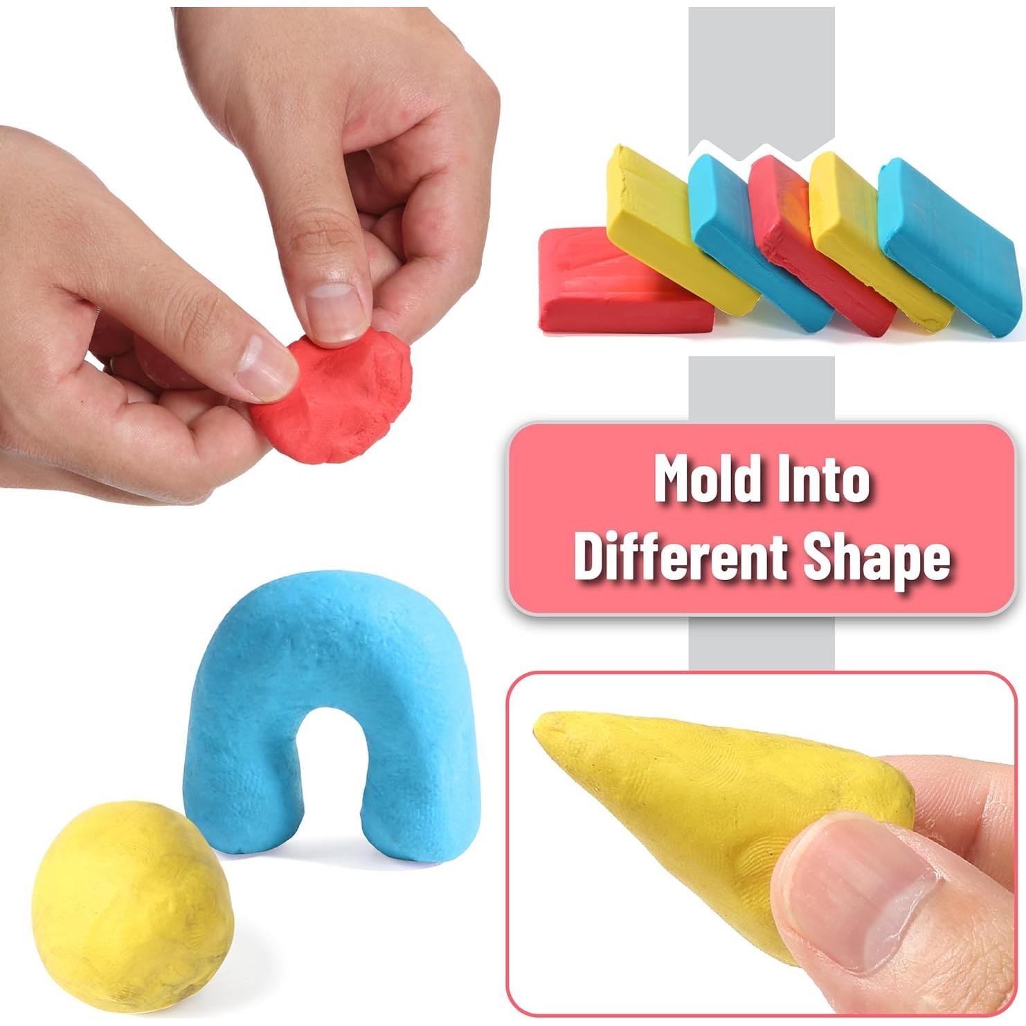 Juego de Gomas de Borrar Amasadas Mr. Pen 19 Piezas