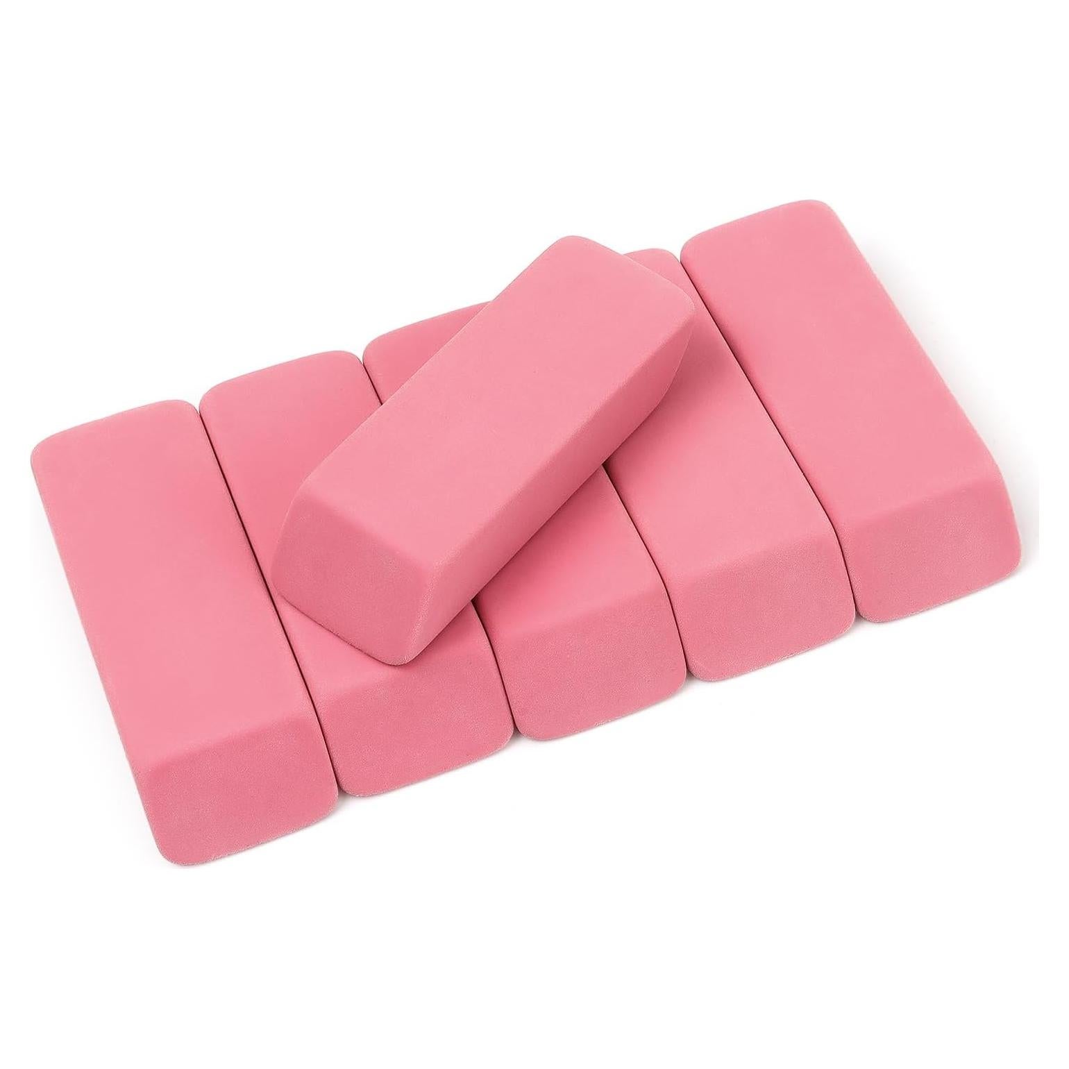 Borradores Tamaki Rosados para Lápiz - Paquete de 6