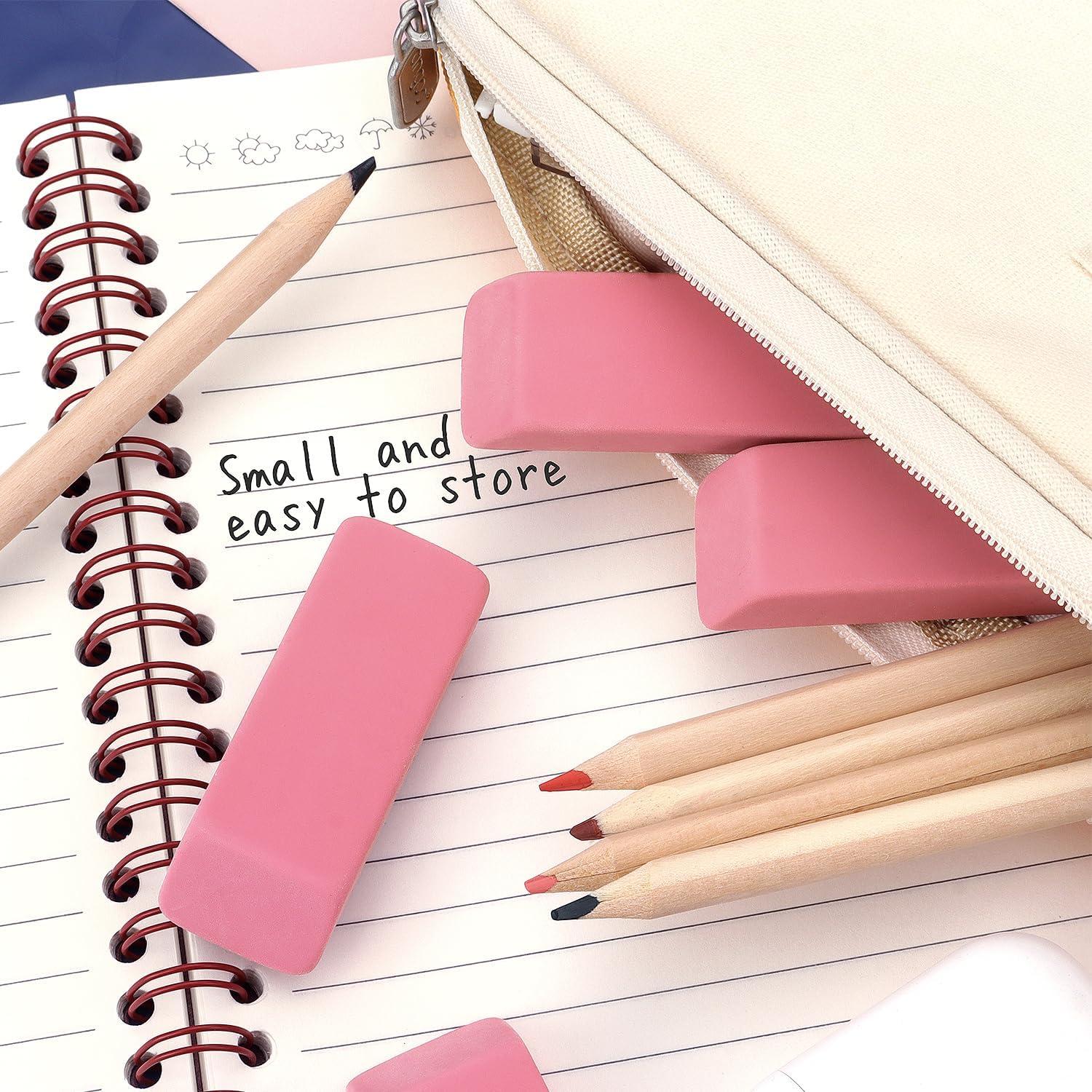 Borradores Tamaki Rosados para Lápiz - Paquete de 6