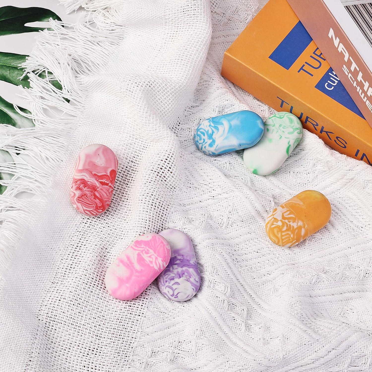 Borradores Mr. Pen, Paquete de 24, Colores Vibrantes, Goma