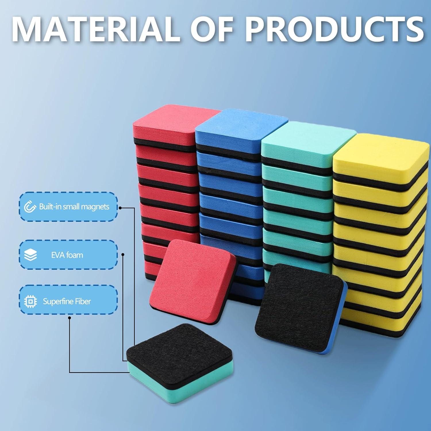 Borradores Magnéticos de Pizarra Blanca XKDOUS - 35 Unidades