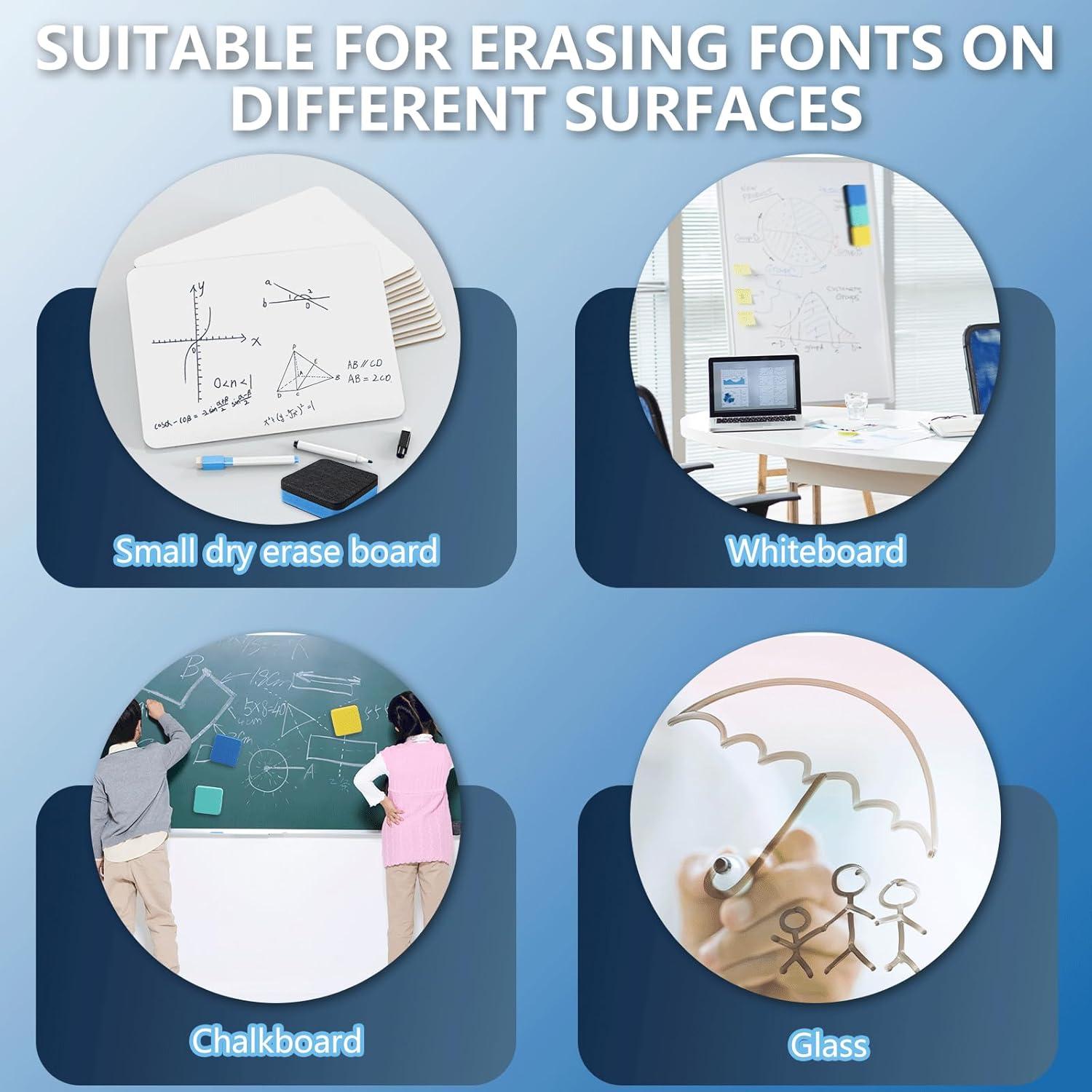 Borradores Magnéticos de Pizarra Blanca XKDOUS - 35 Unidades