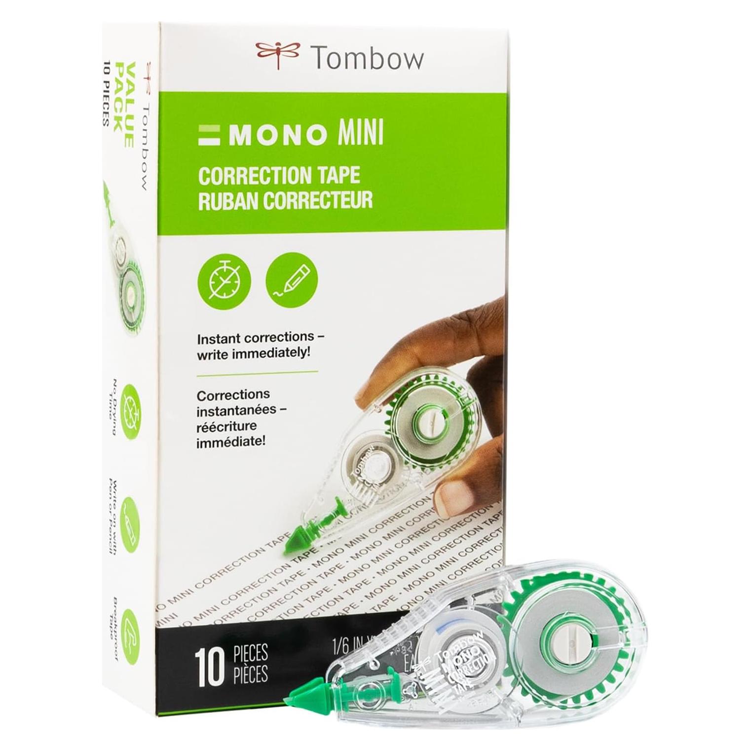 Cinta de Corrección Tombow 68722 Mini 10 Unidades 0.43 cm