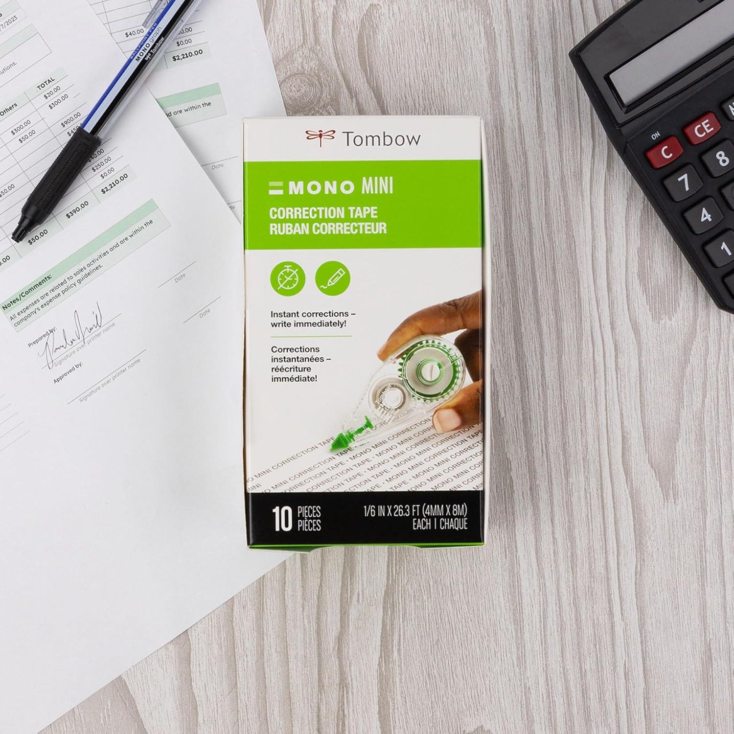 Cinta de Corrección Tombow 68722 Mini 10 Unidades 0.43 cm