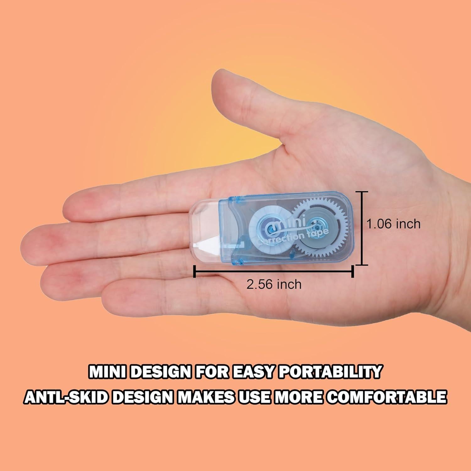 Cinta Correctora Blanca Jovanssen Mini 6 Unidades 4m