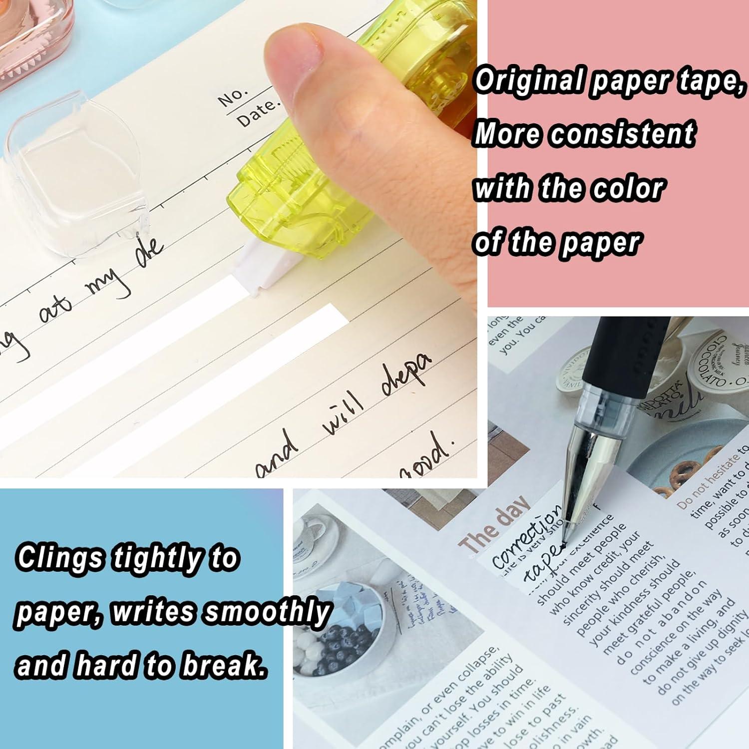 Cinta Correctora Blanca Jovanssen Mini 6 Unidades 4m