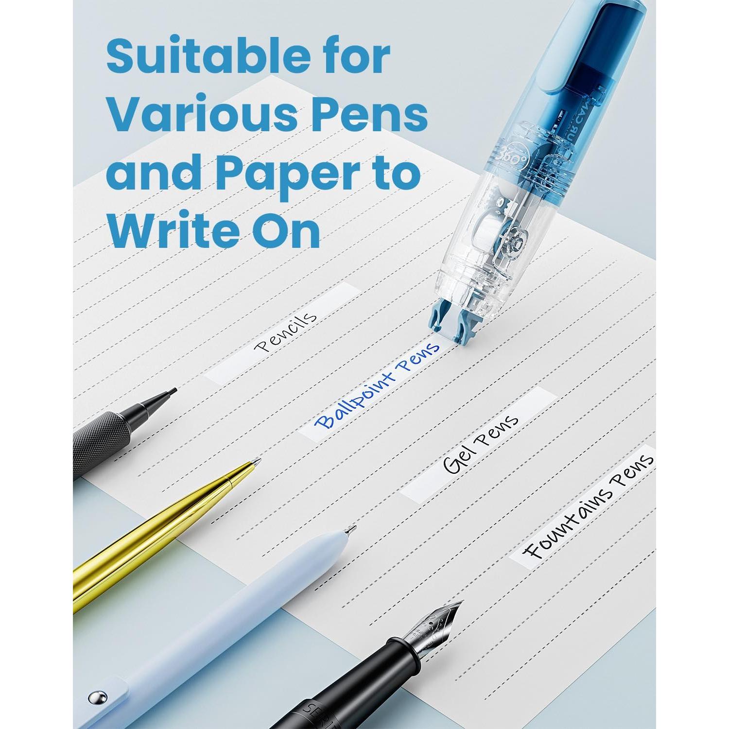 Cinta Correctora Retráctil Four Candies 2PCS Durazno Rosa